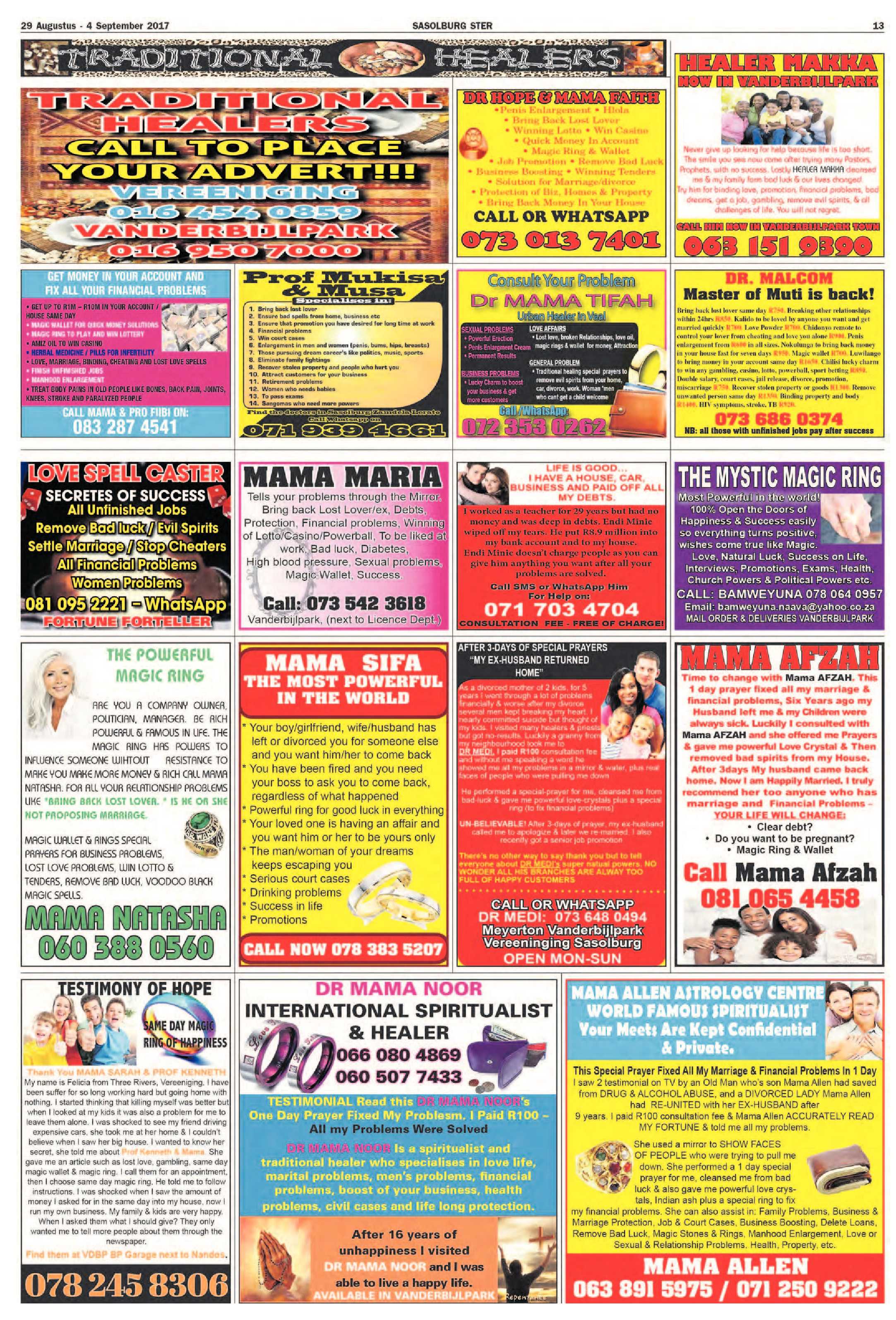 Sasolburg Ster 29 Augustus – 4 September 2017 page 13