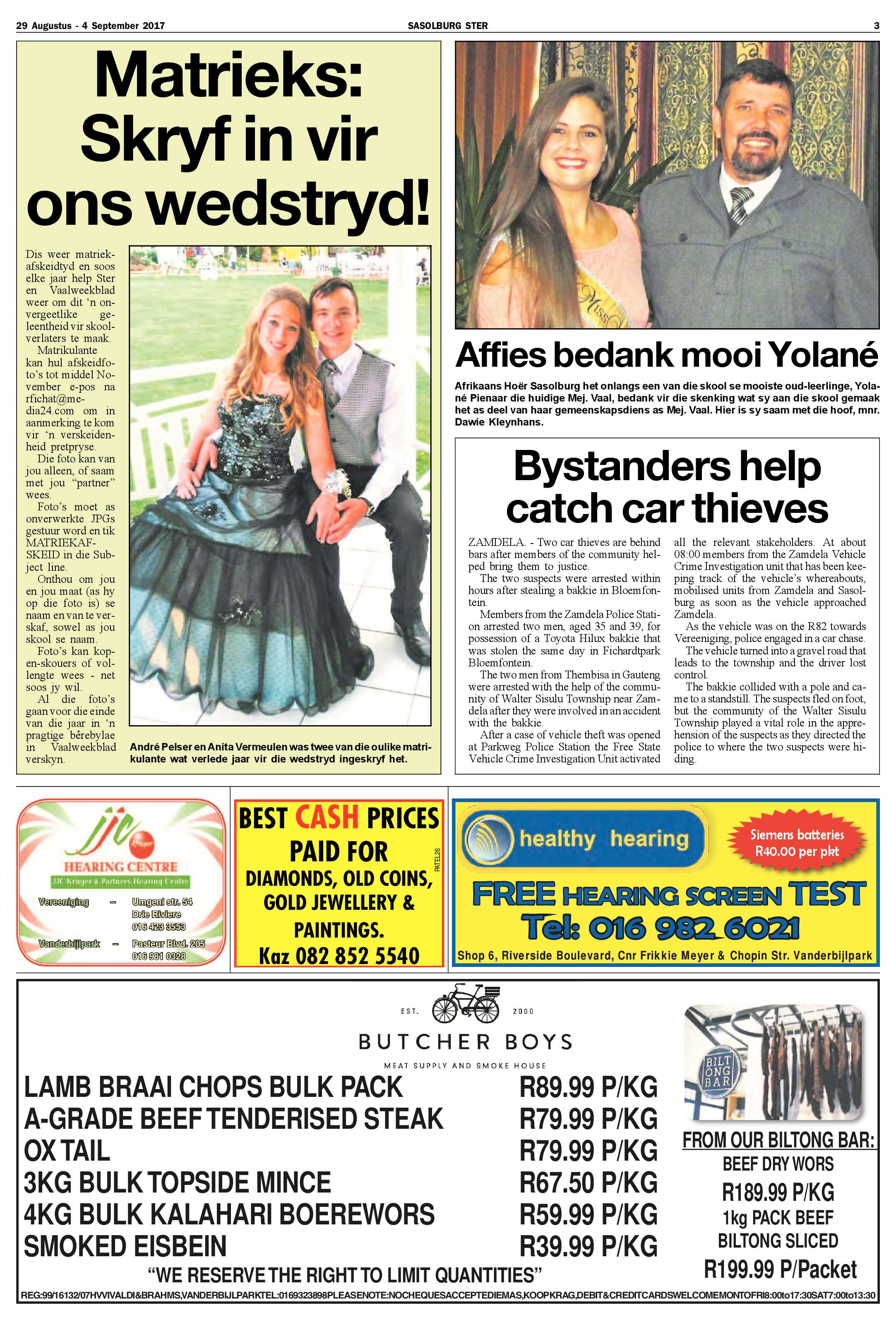 Sasolburg Ster 29 Augustus – 4 September 2017 page 3