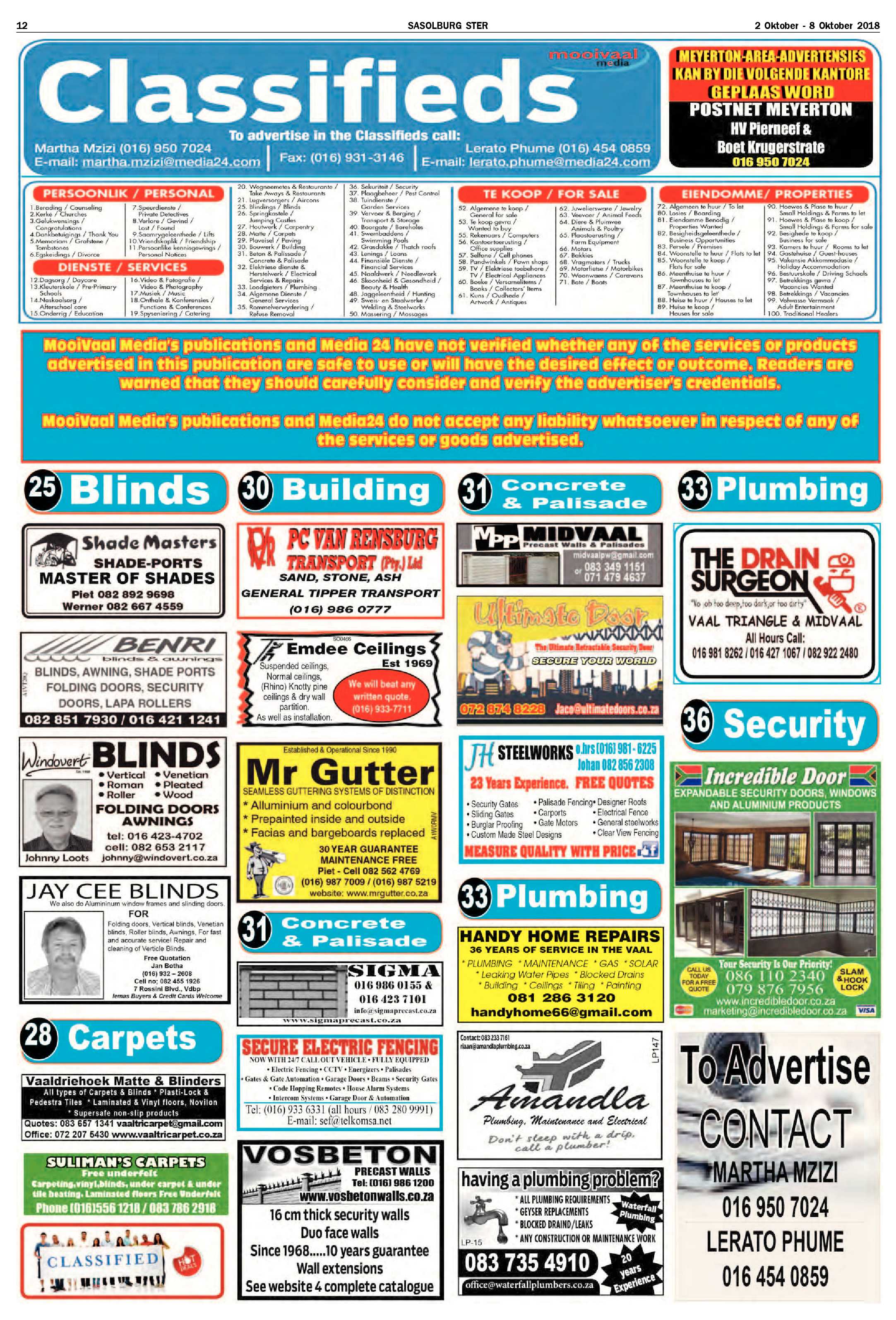 Sasolburg Ster 2 – 8 Oktober 2018 page 12