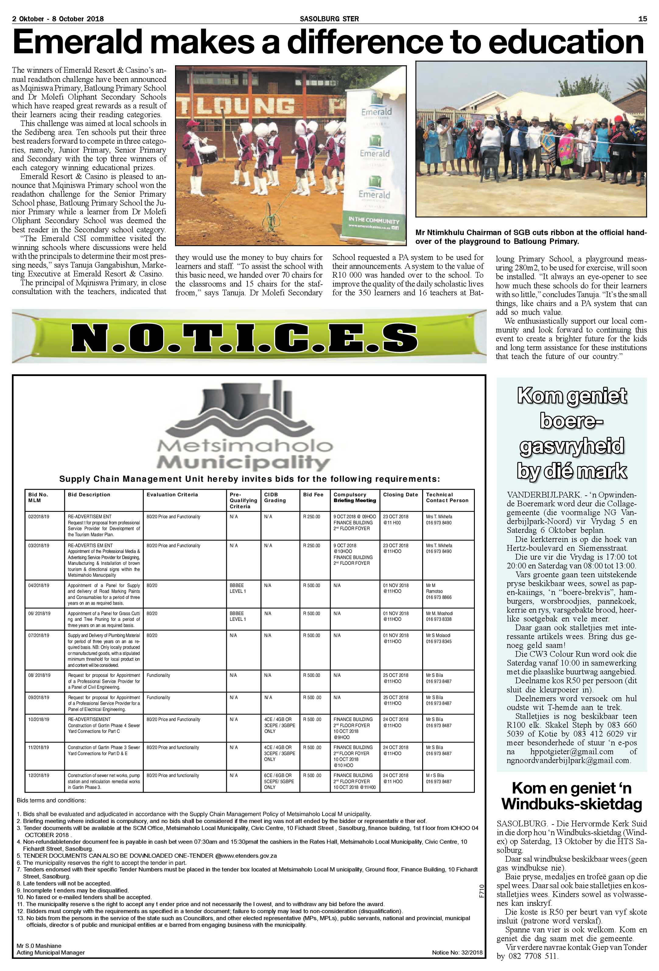 Sasolburg Ster 2 – 8 Oktober 2018 page 15