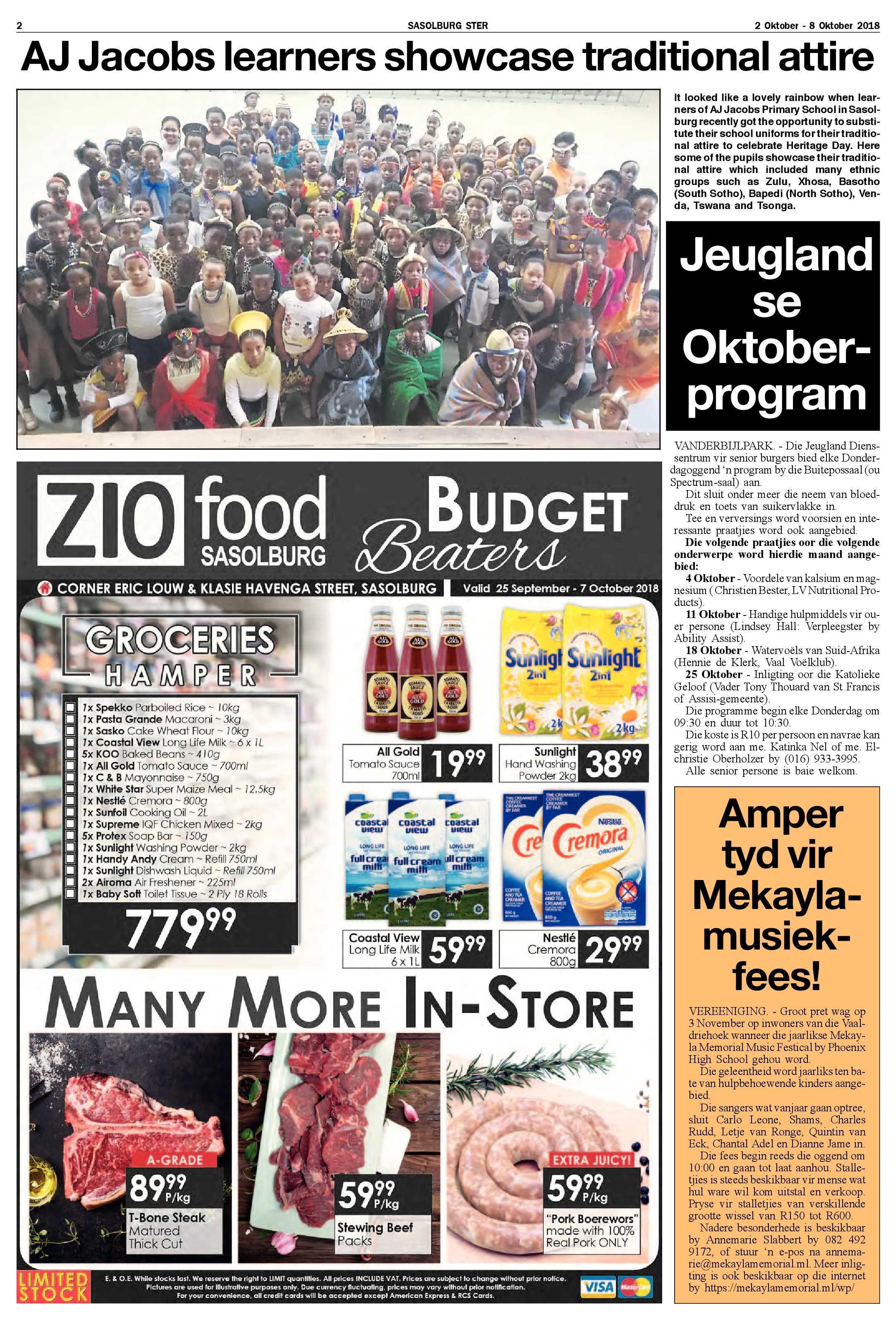 Sasolburg Ster 2 – 8 Oktober 2018 page 2