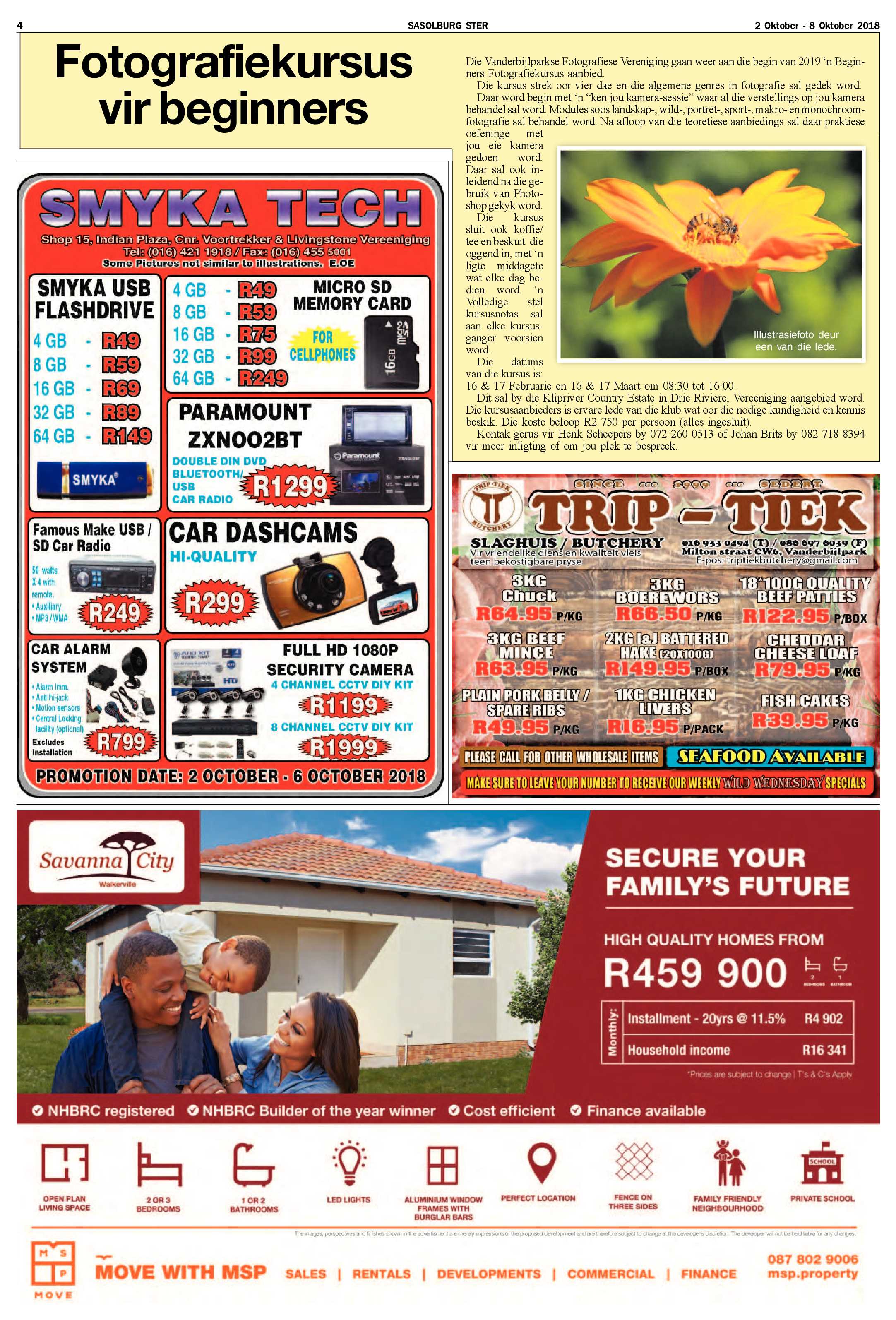 Sasolburg Ster 2 – 8 Oktober 2018 page 4