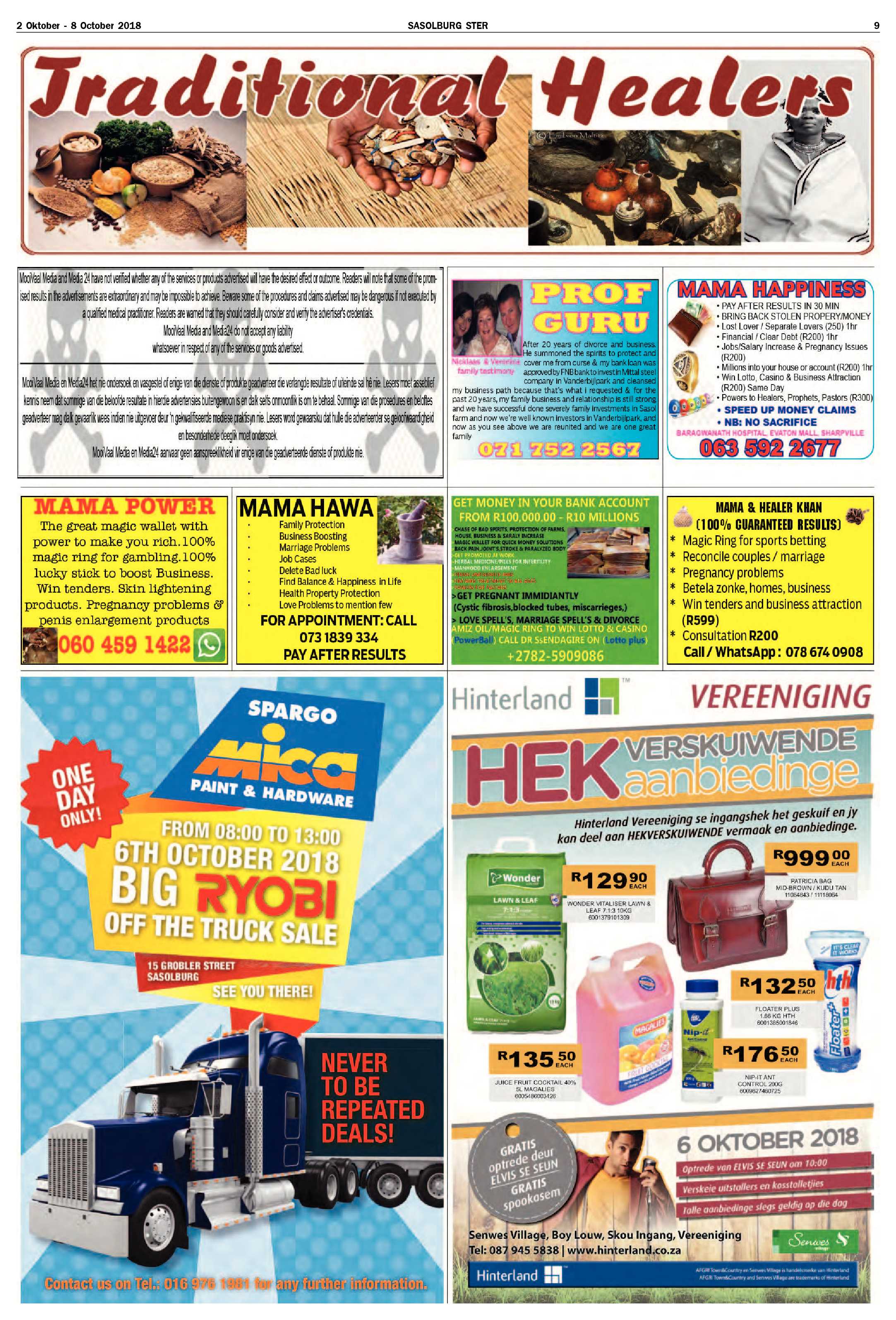 Sasolburg Ster 2 – 8 Oktober 2018 page 9