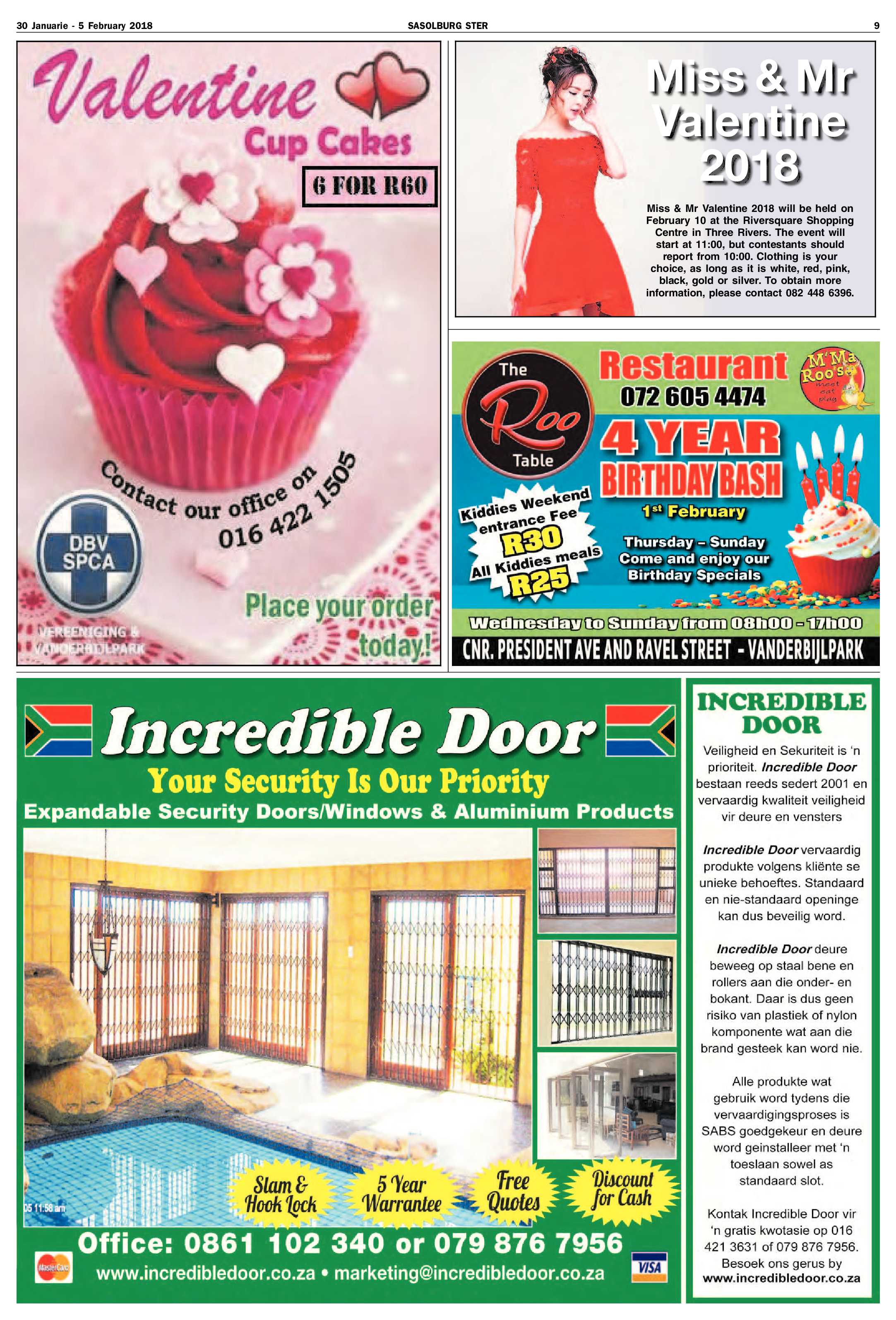 Sasolburg Ster 30 Januarie – 5 Februarie 2018 page 9