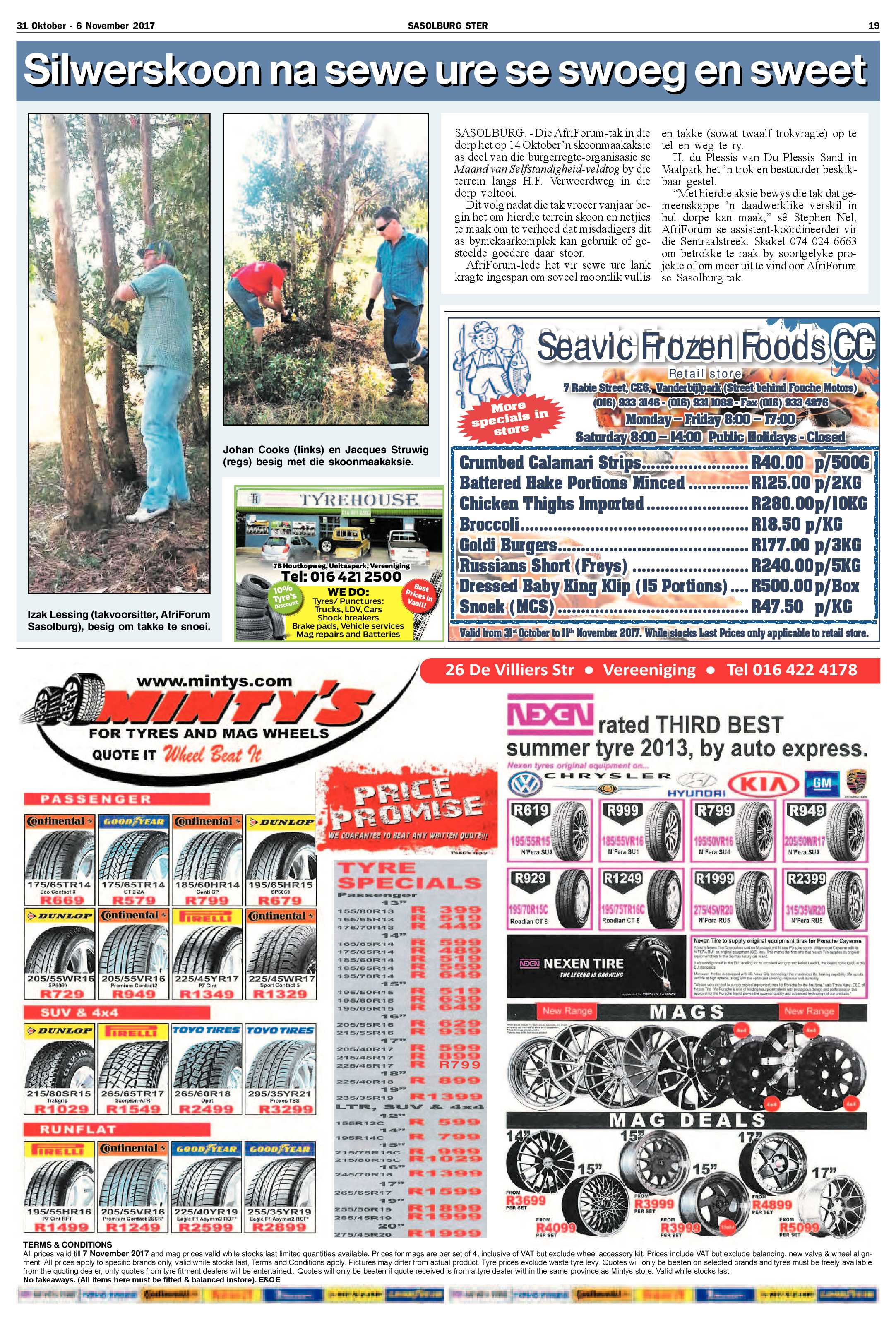Sasolburg Ster 31 Oktober – 6 November 2017 page 19
