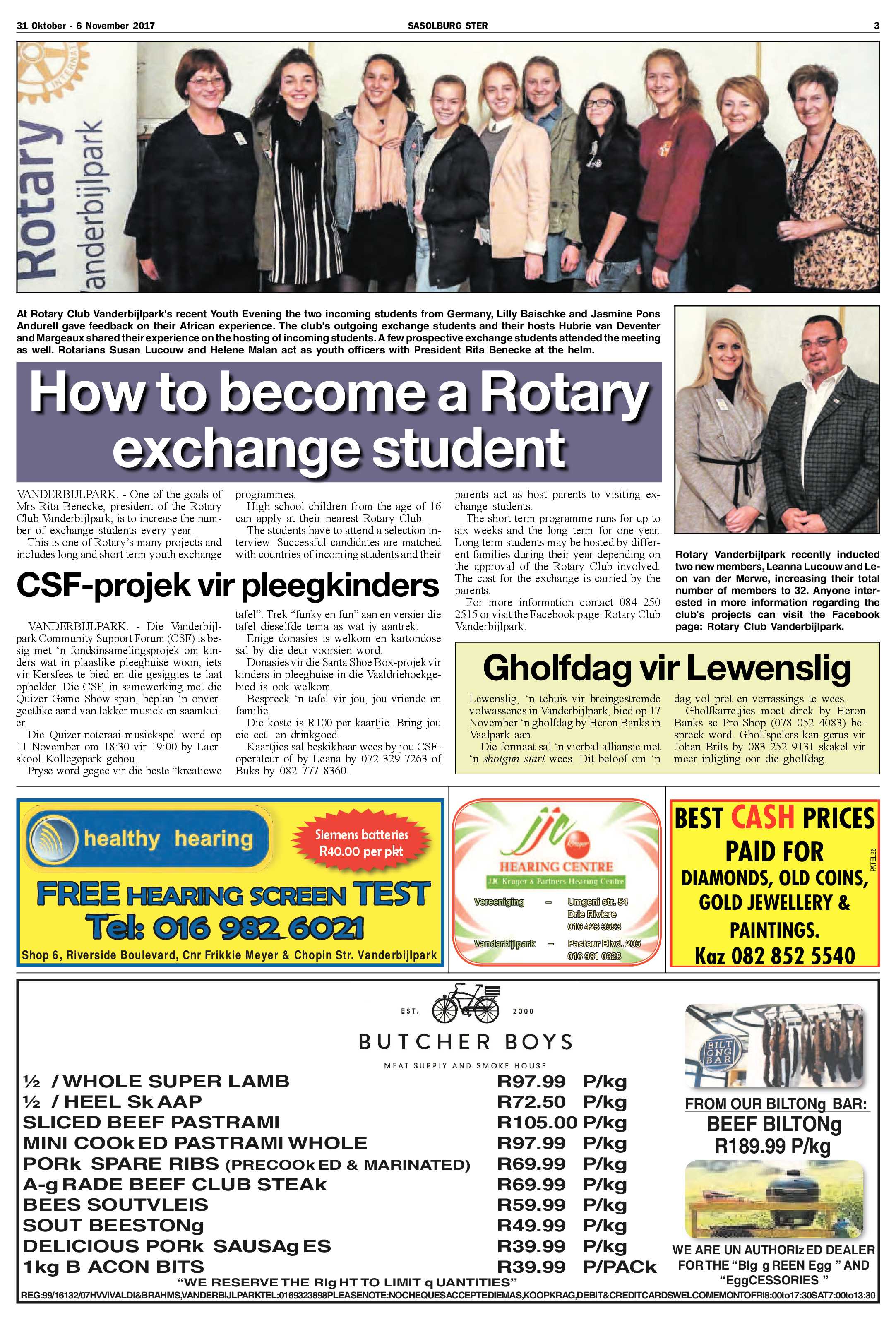 Sasolburg Ster 31 Oktober – 6 November 2017 page 3