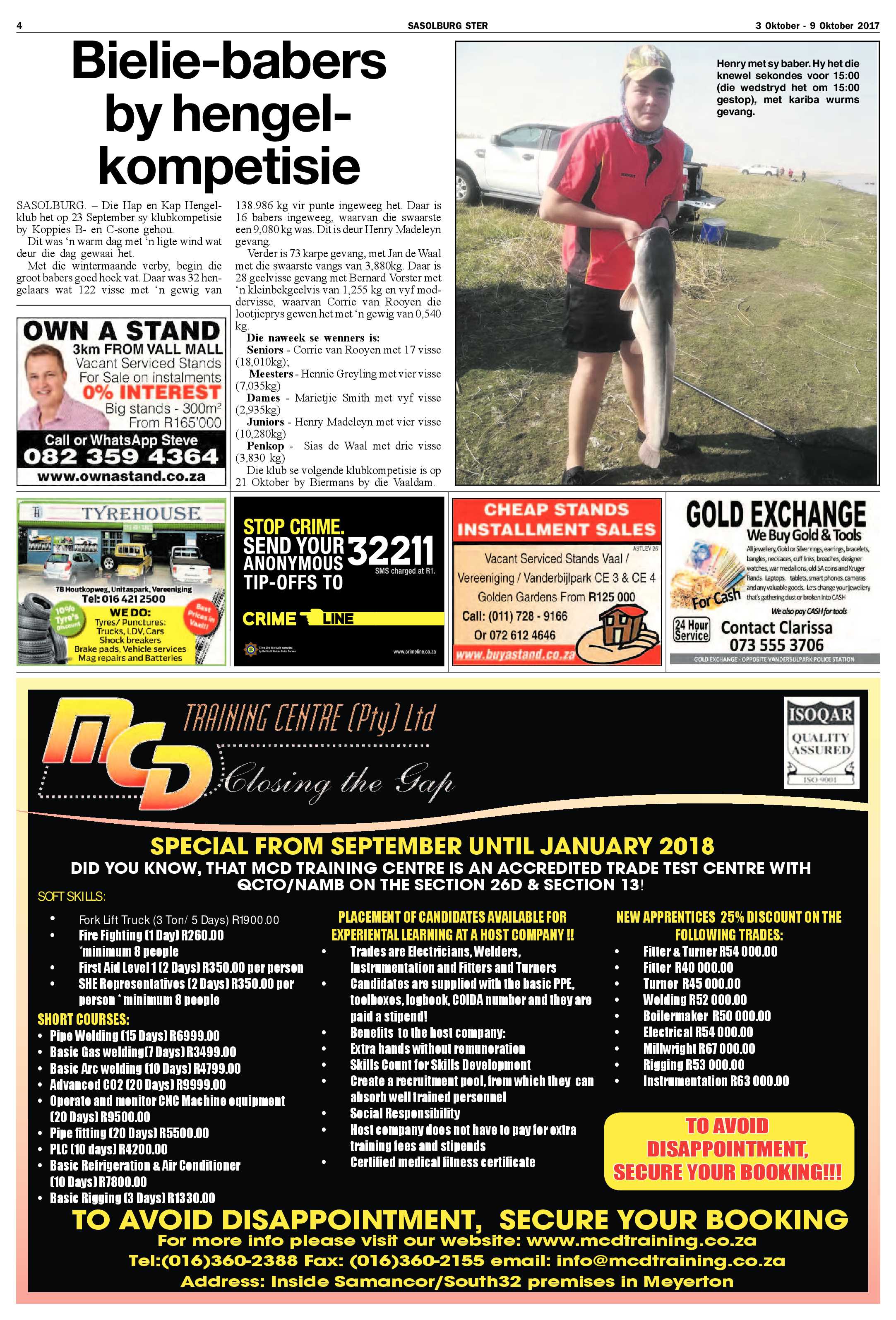 Sasolburg Ster 3 – 9 Oktober 2017 page 4