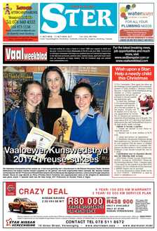 Sasolburg Ster 3 – 9 Oktober 2017