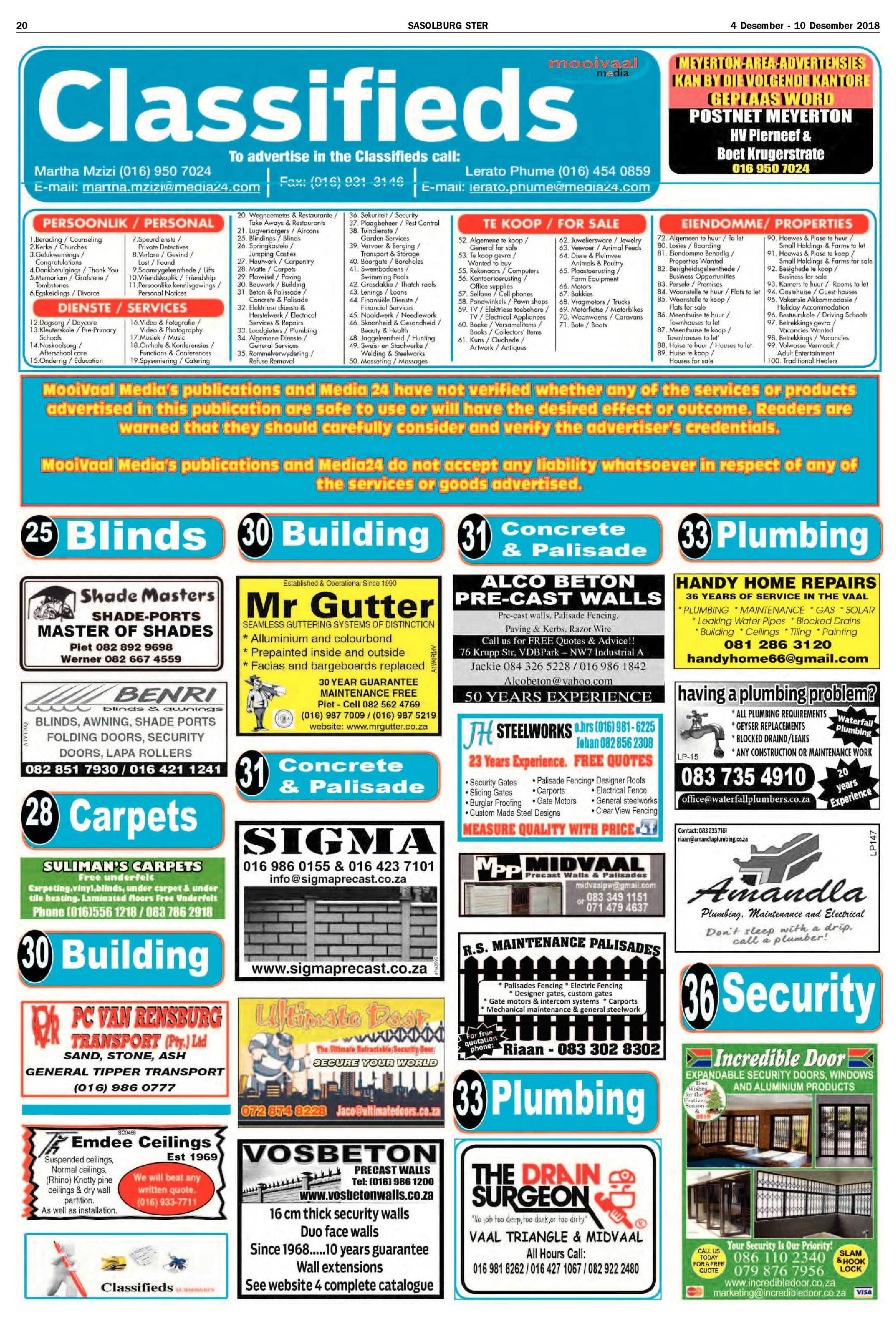 Sasolburg Ster 4 – 10 Desember 2018 page 20