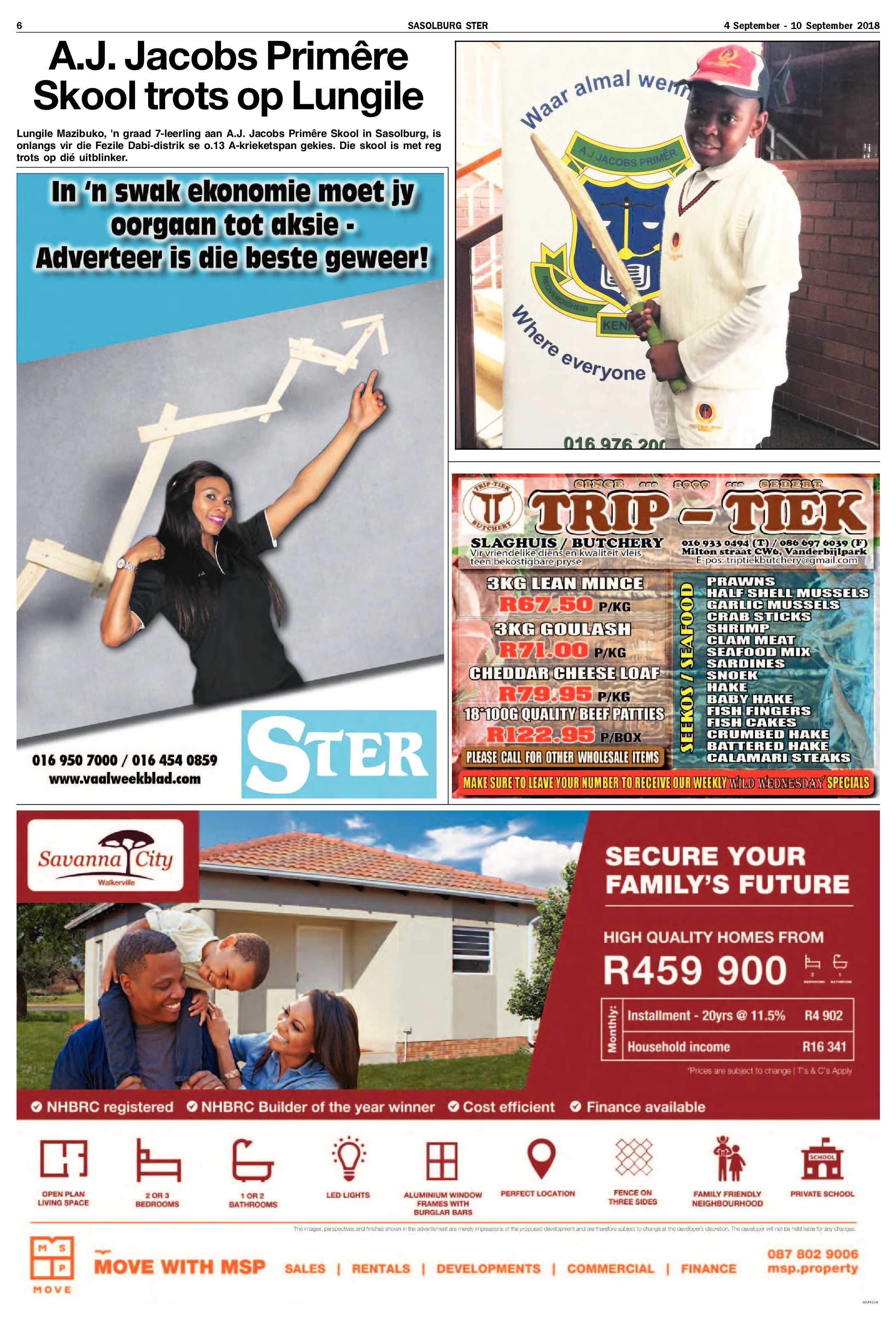 Sasolburg Ster 4 – 10 September 2018 page 6