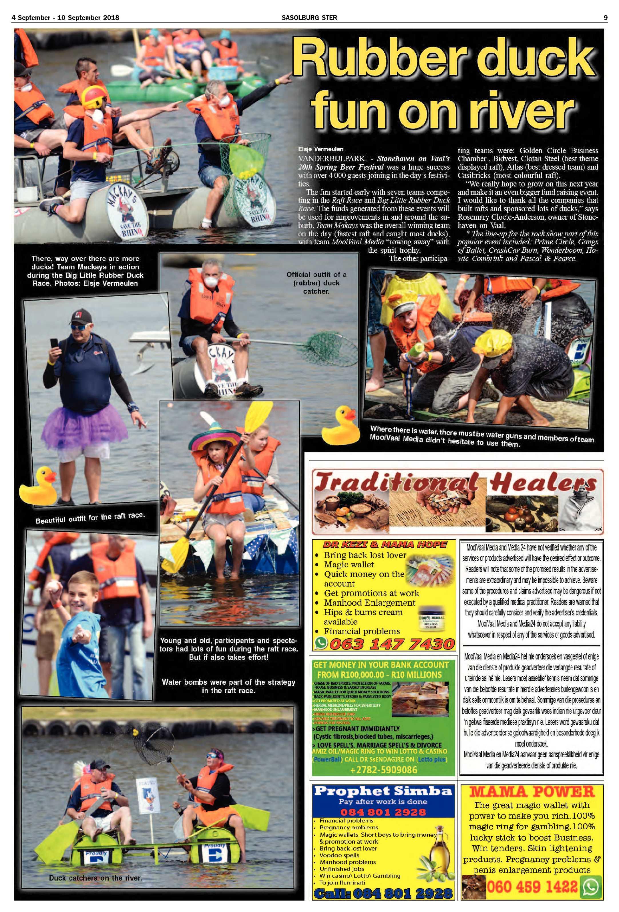 Sasolburg Ster 4 – 10 September 2018 page 9