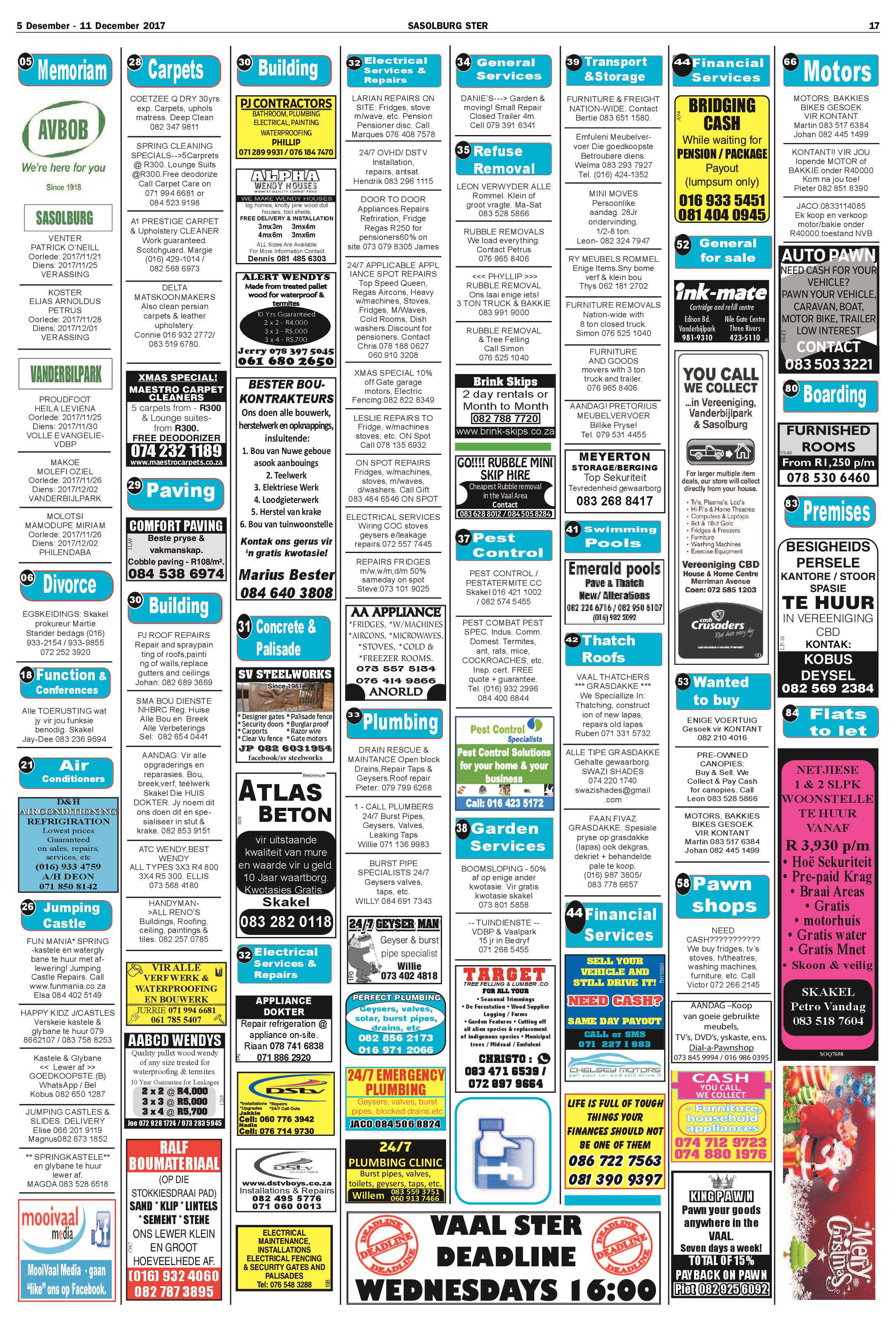 Sasolburg Ster 5 – 11 Desember 2017 page 17
