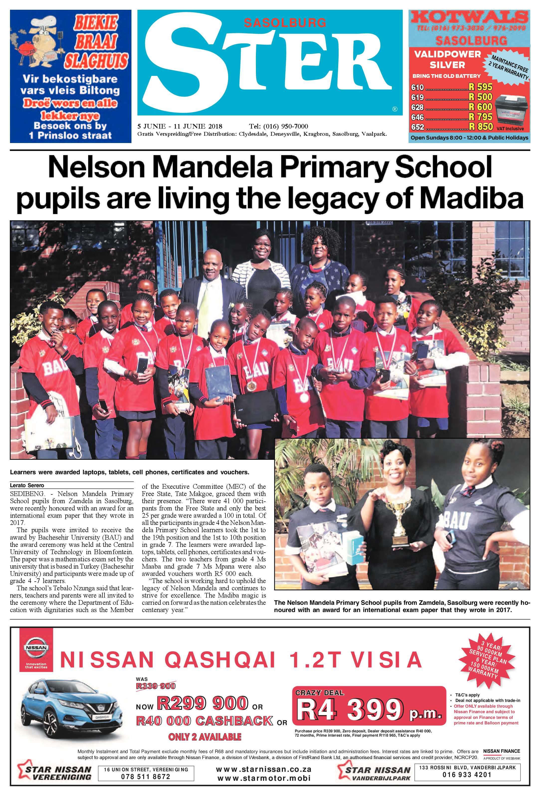 Sasolburg Ster 5 – 11 Junie 2018 page 1