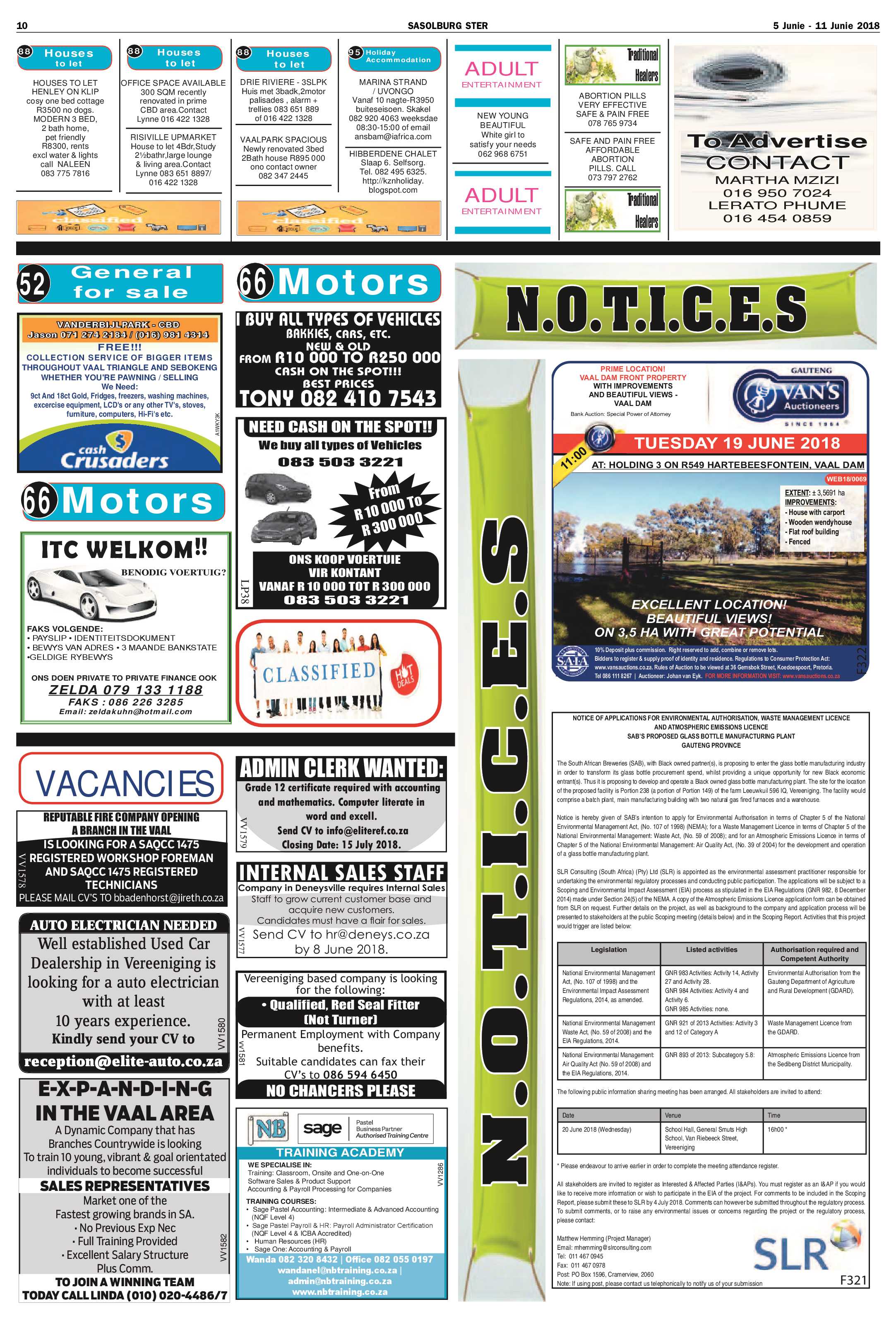 Sasolburg Ster 5 – 11 Junie 2018 page 10