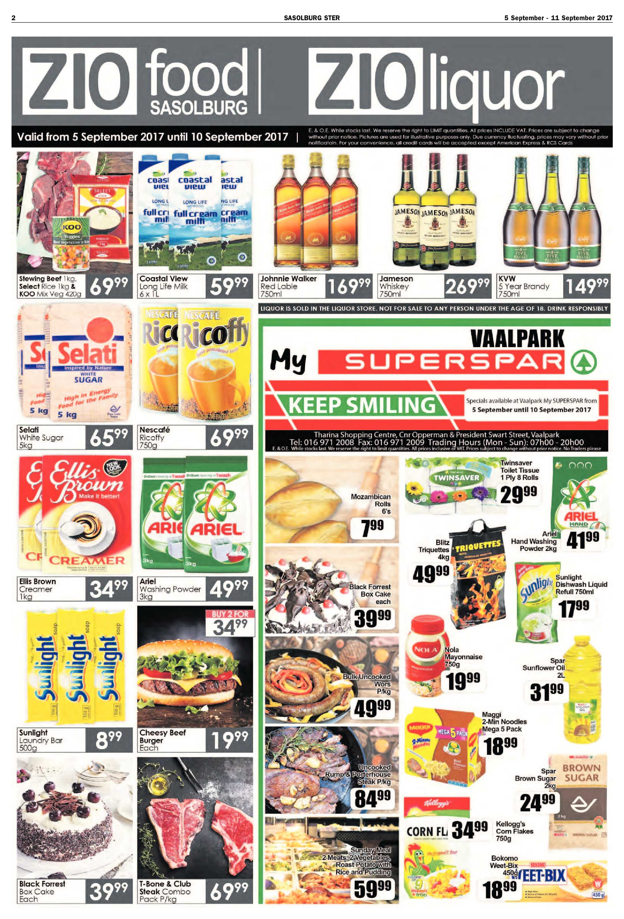 Sasolburg Ster 5 – 11 September 2017 page 2