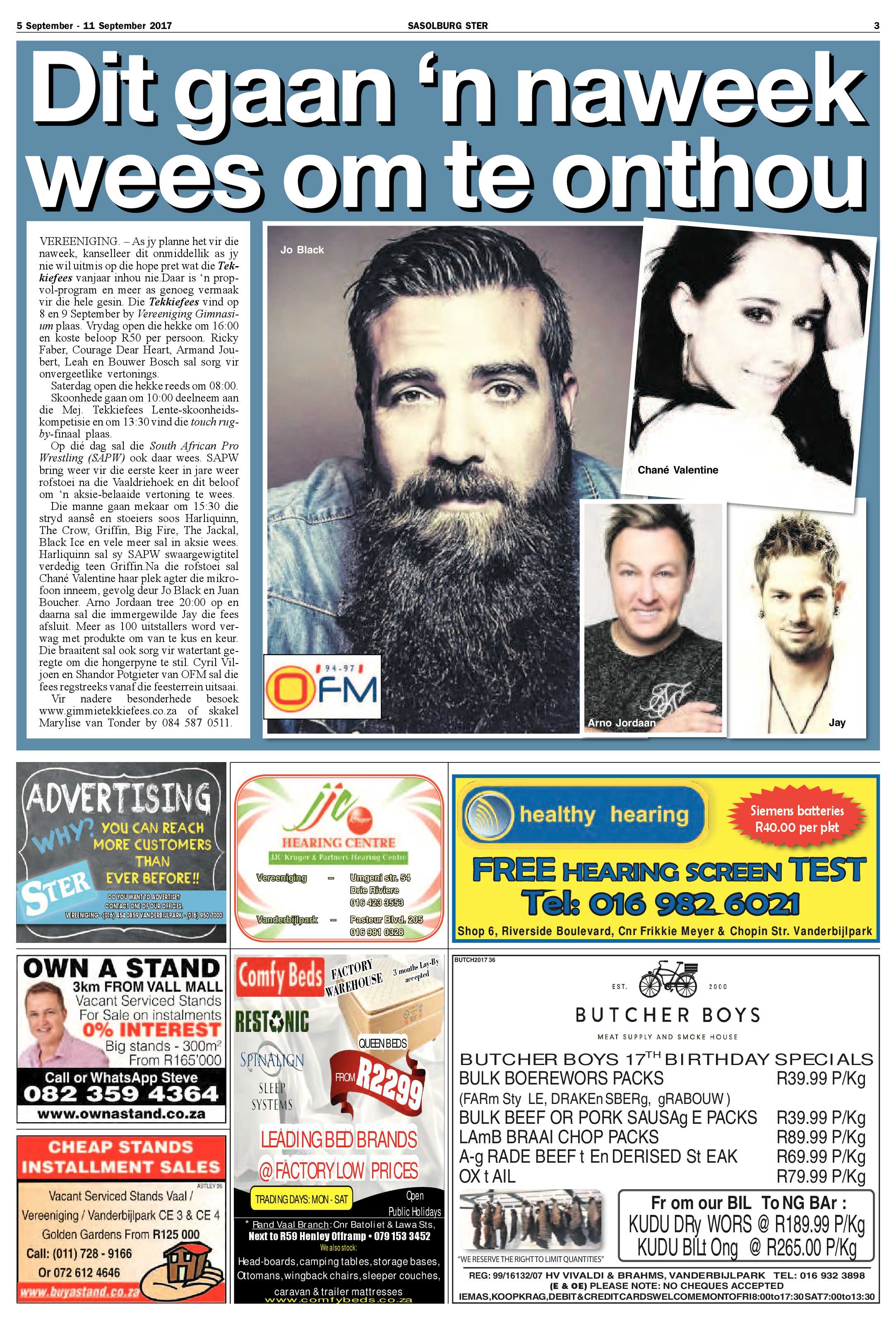 Sasolburg Ster 5 – 11 September 2017 page 3