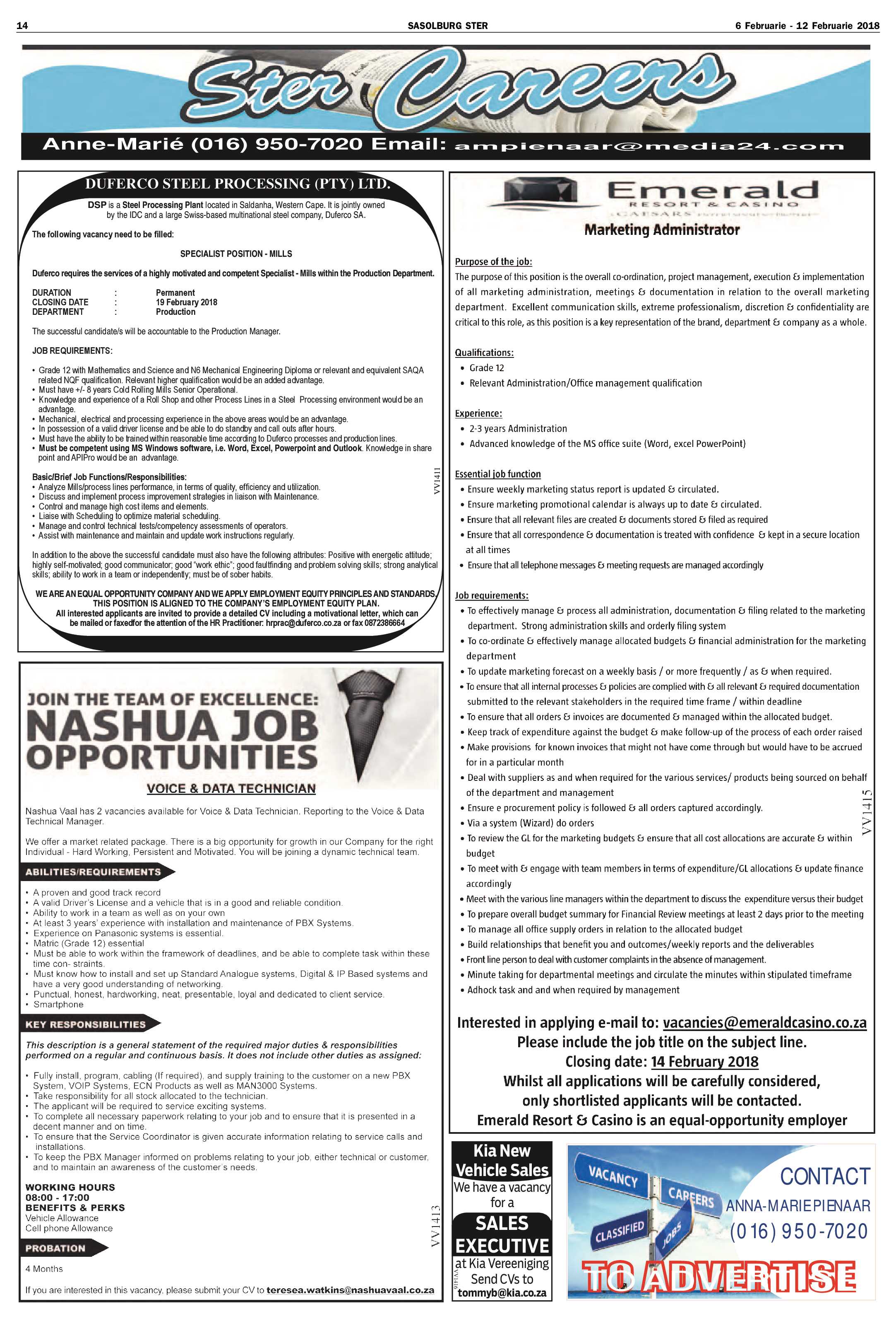 Sasolburg Ster 6 – 12 Februarie 2018 page 14