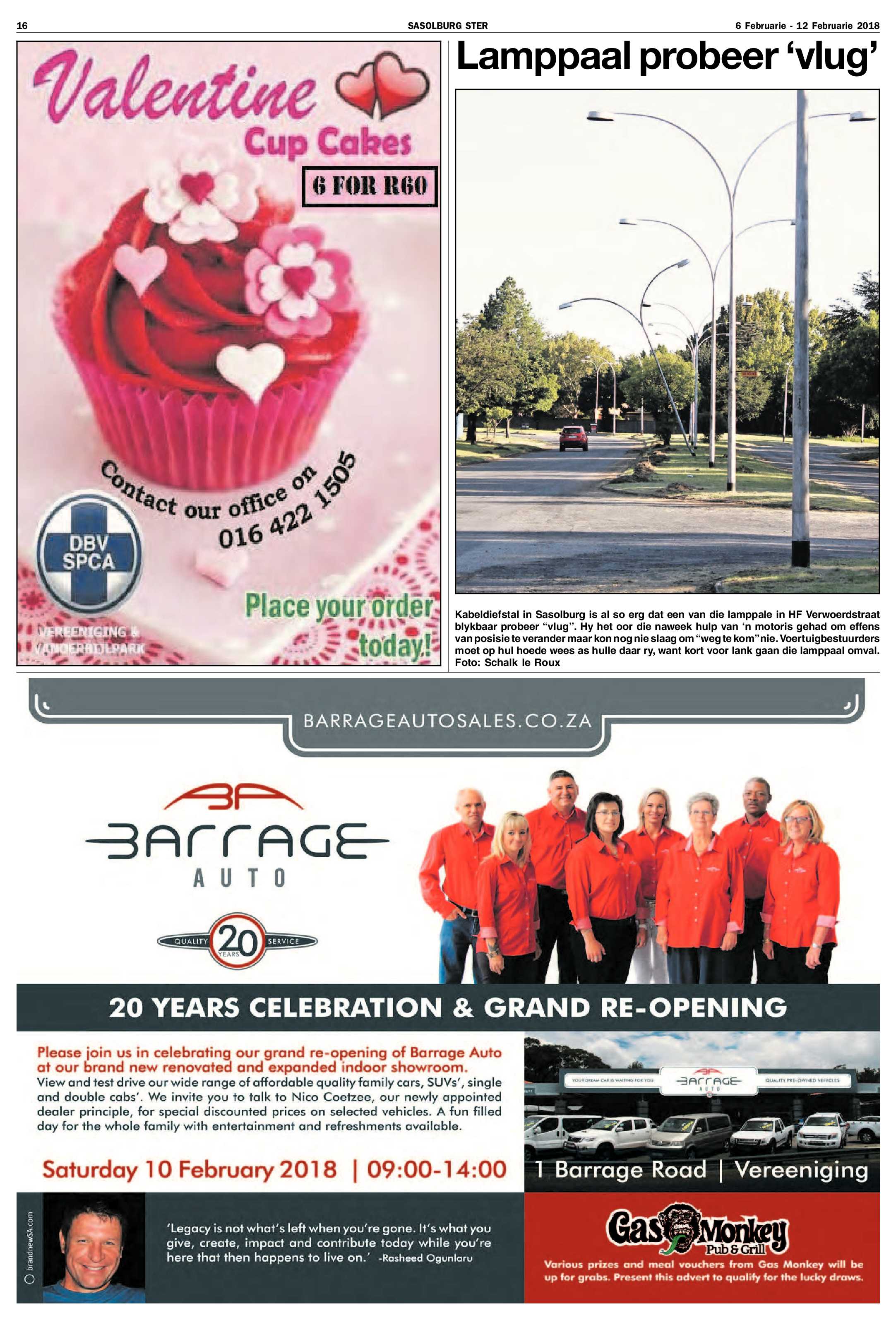 Sasolburg Ster 6 – 12 Februarie 2018 page 16