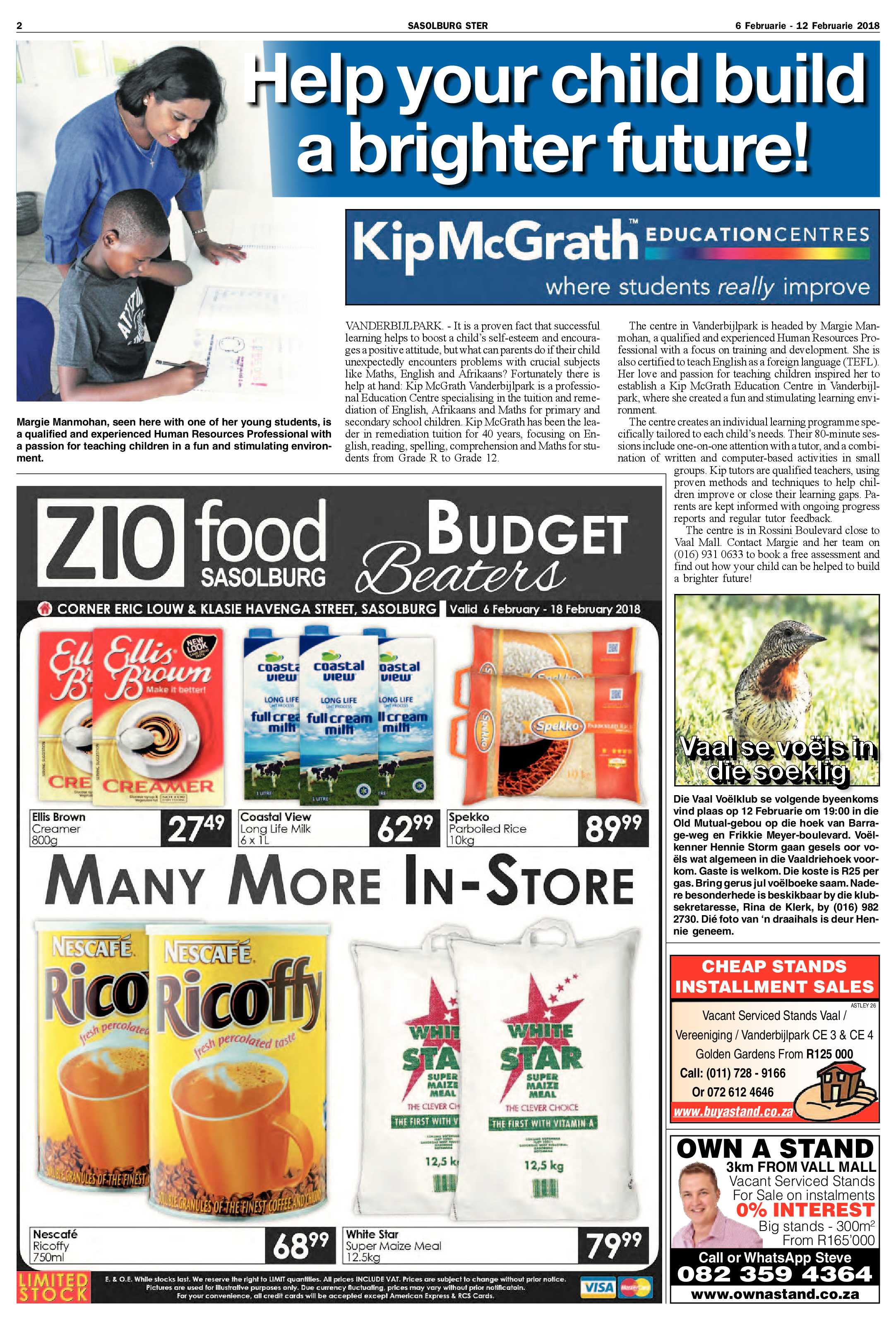 Sasolburg Ster 6 – 12 Februarie 2018 page 2