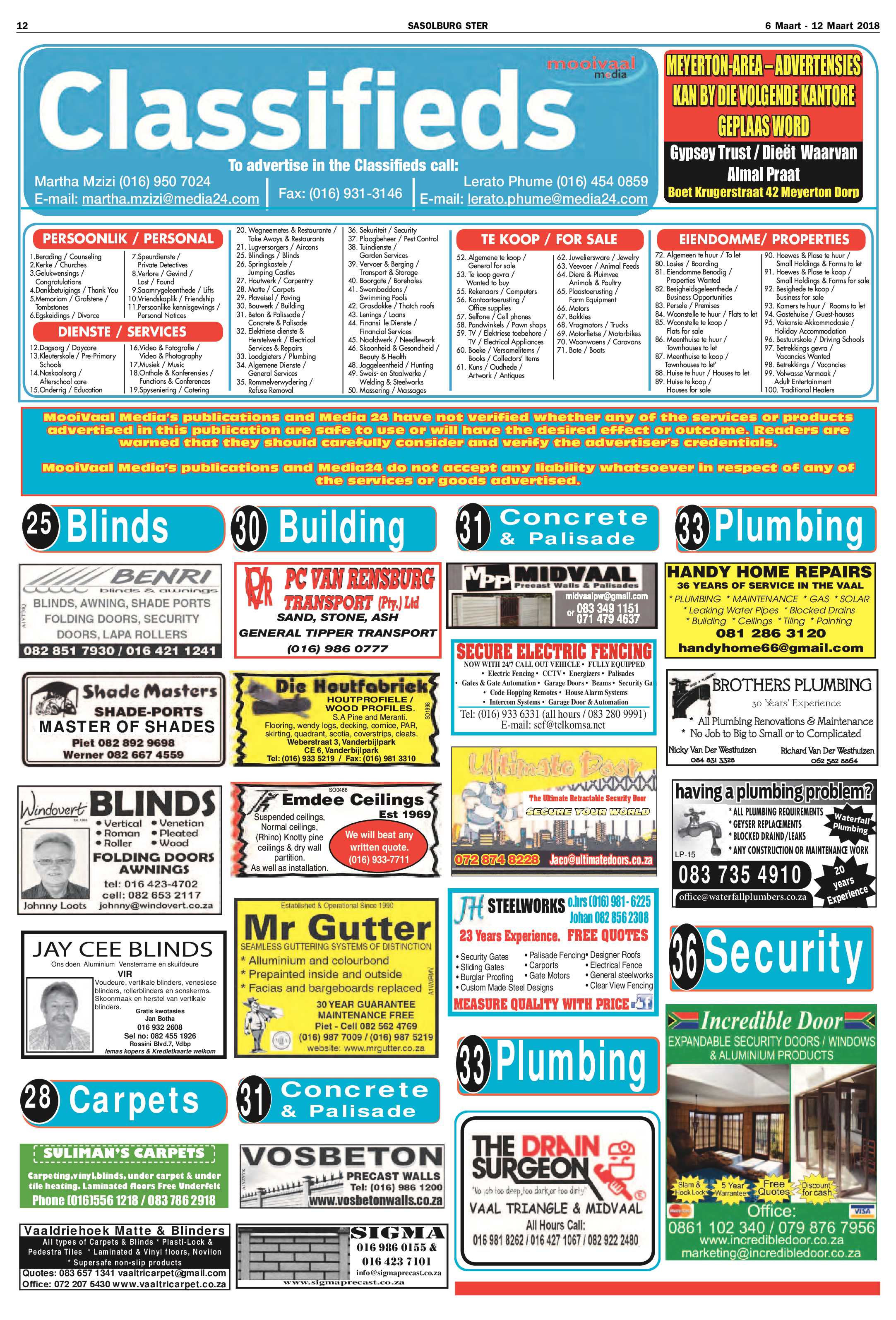 Sasolburg Ster 6 – 12 Maart 2018 page 12