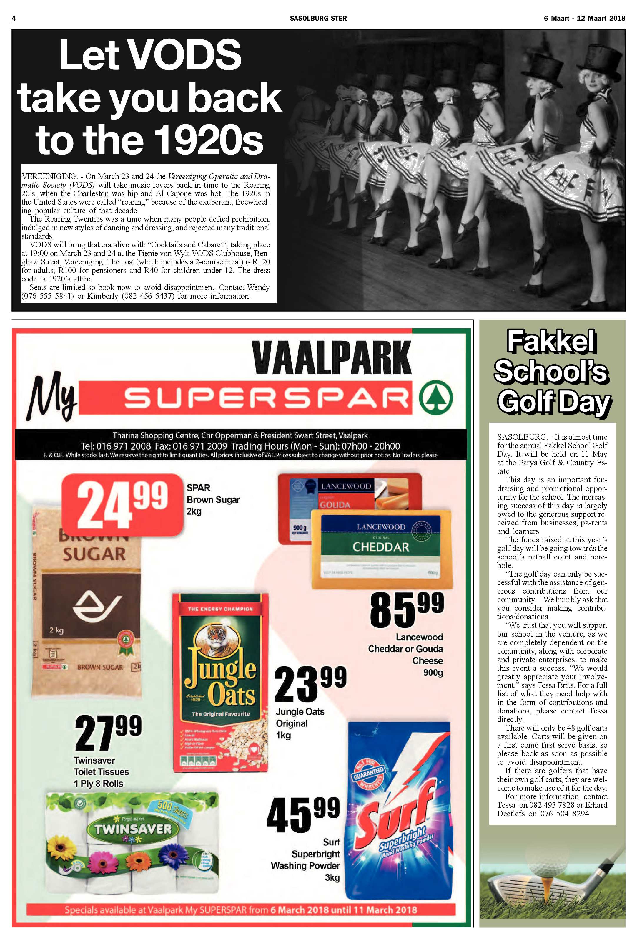 Sasolburg Ster 6 – 12 Maart 2018 page 4