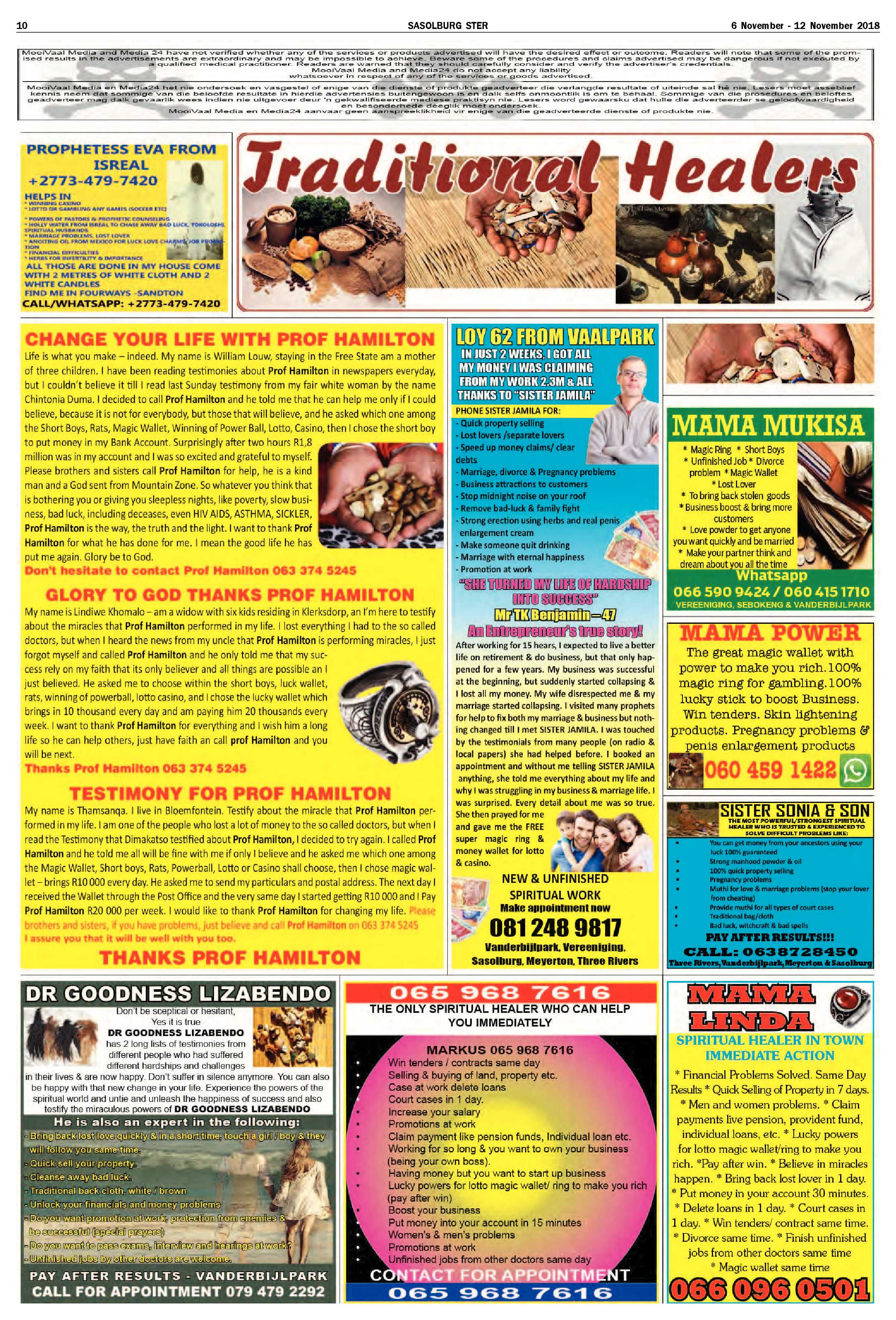 Sasolburg Ster 6 – 12 November 2018 page 10