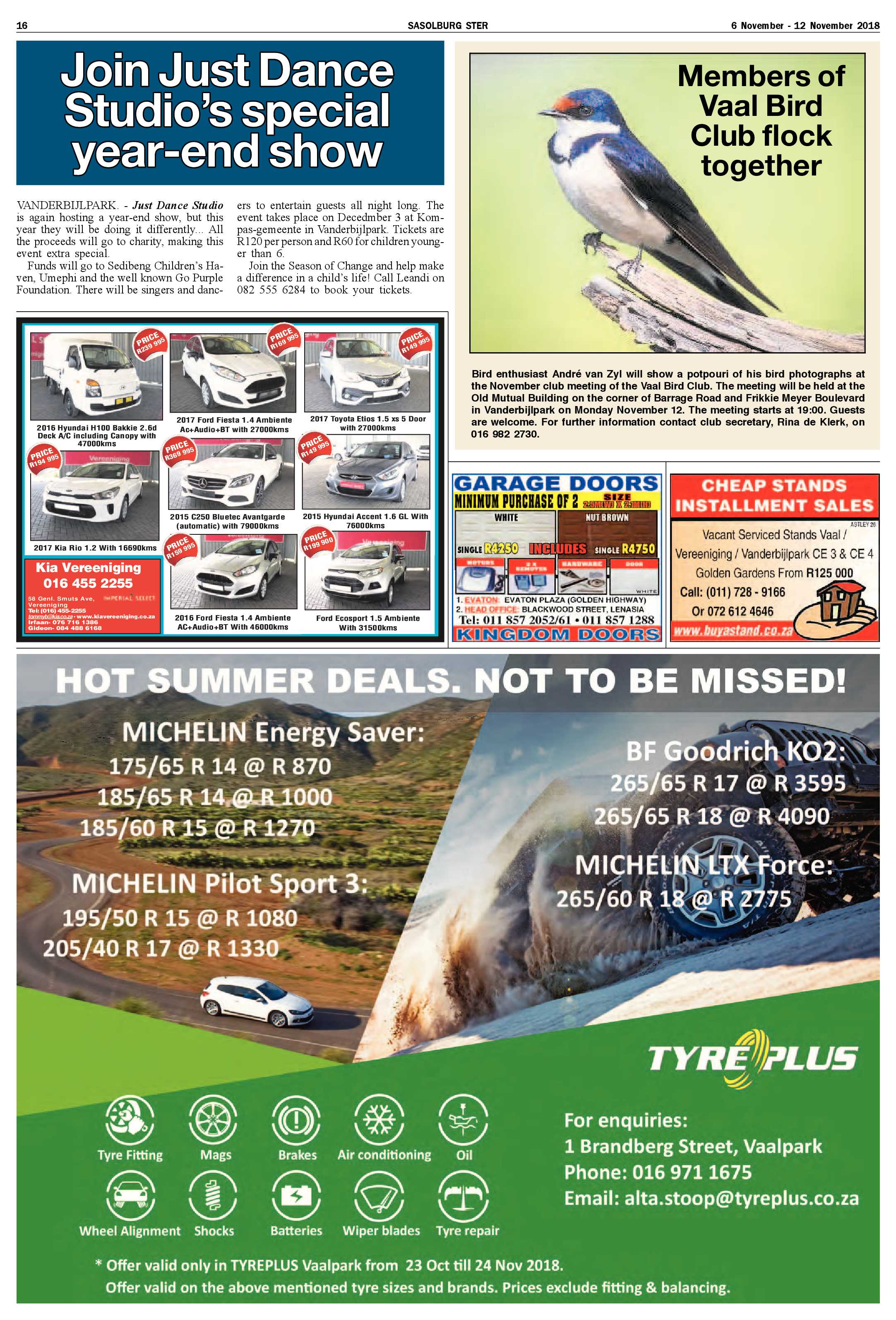 Sasolburg Ster 6 – 12 November 2018 page 16