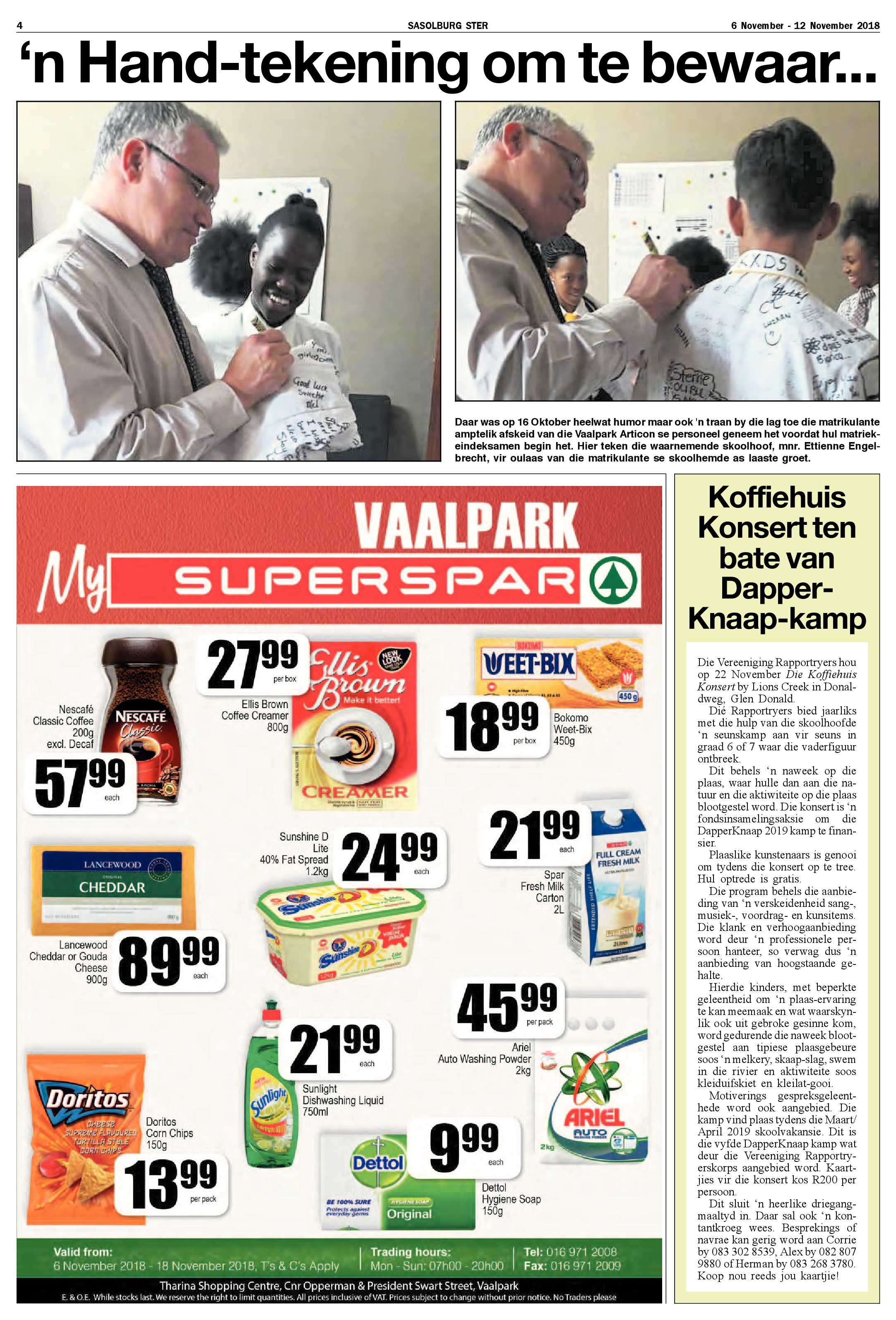 Sasolburg Ster 6 – 12 November 2018 page 4