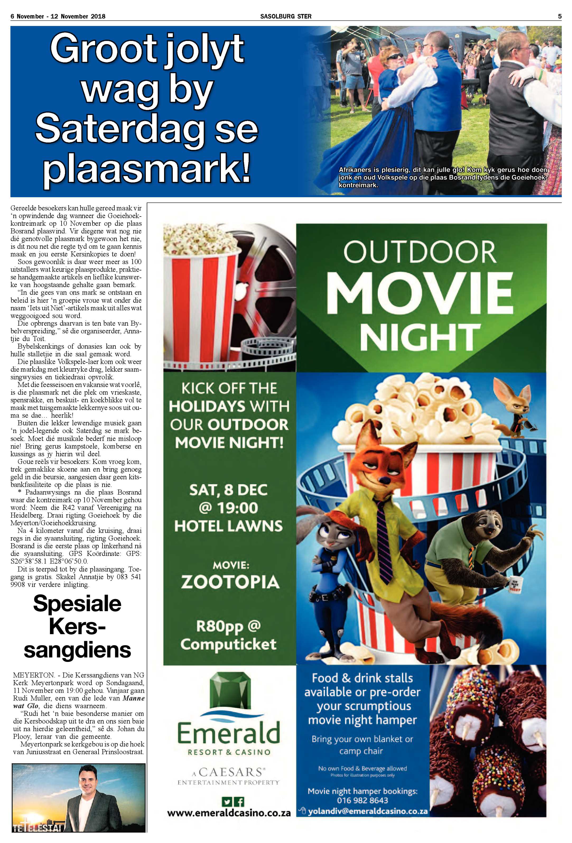 Sasolburg Ster 6 – 12 November 2018 page 5