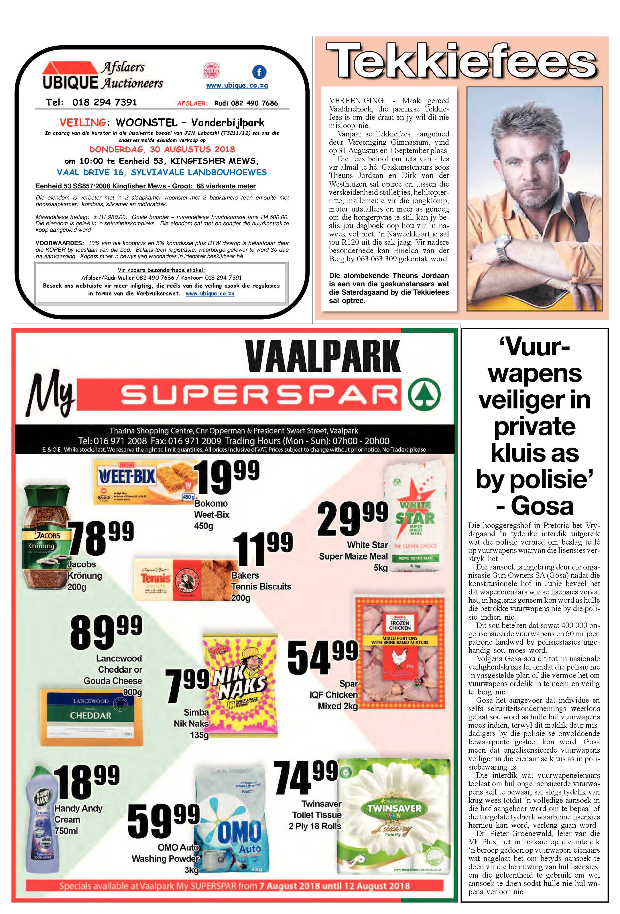 Sasolburg Ster 7 – 13 Augustus 2018 page 2