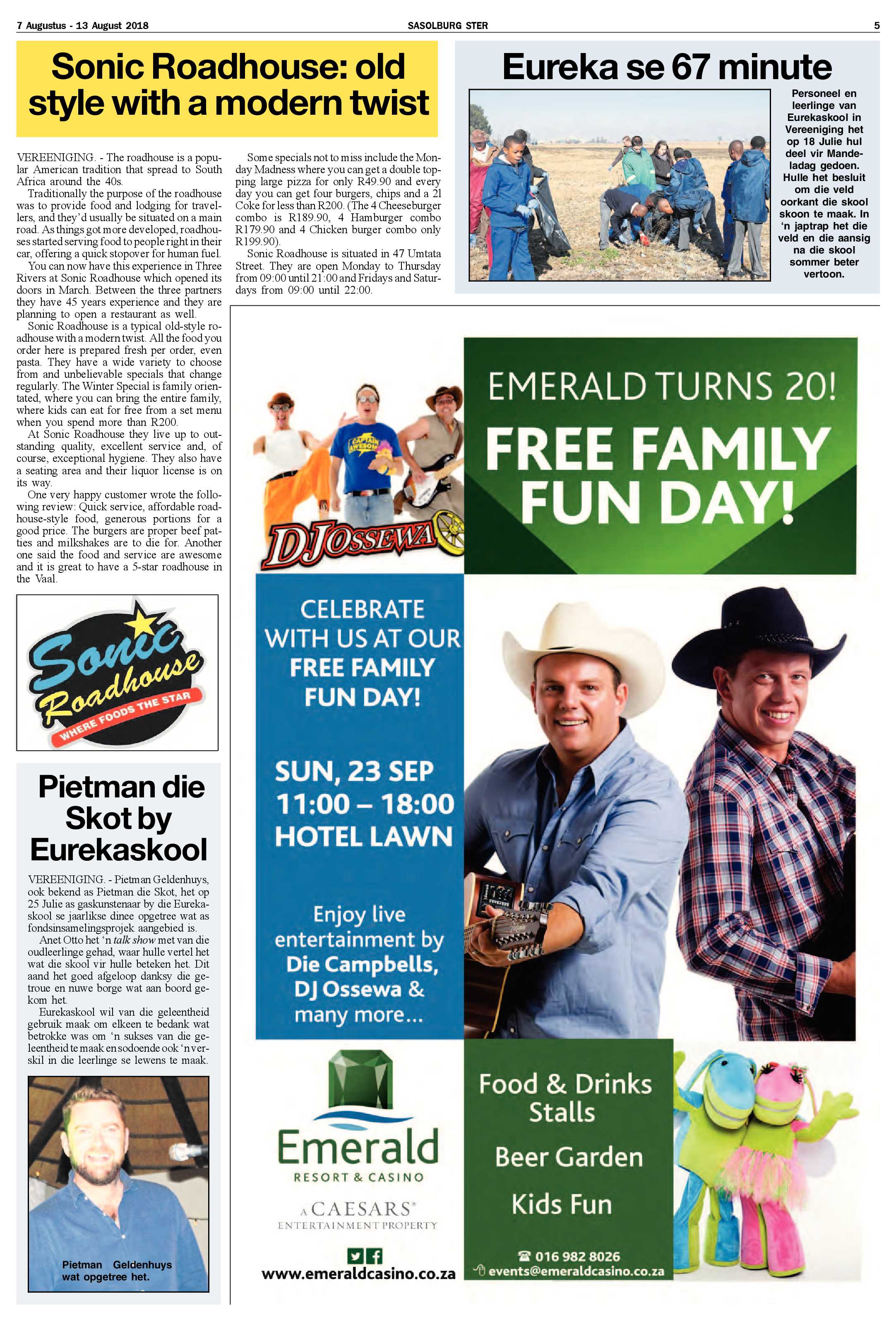 Sasolburg Ster 7 – 13 Augustus 2018 page 5