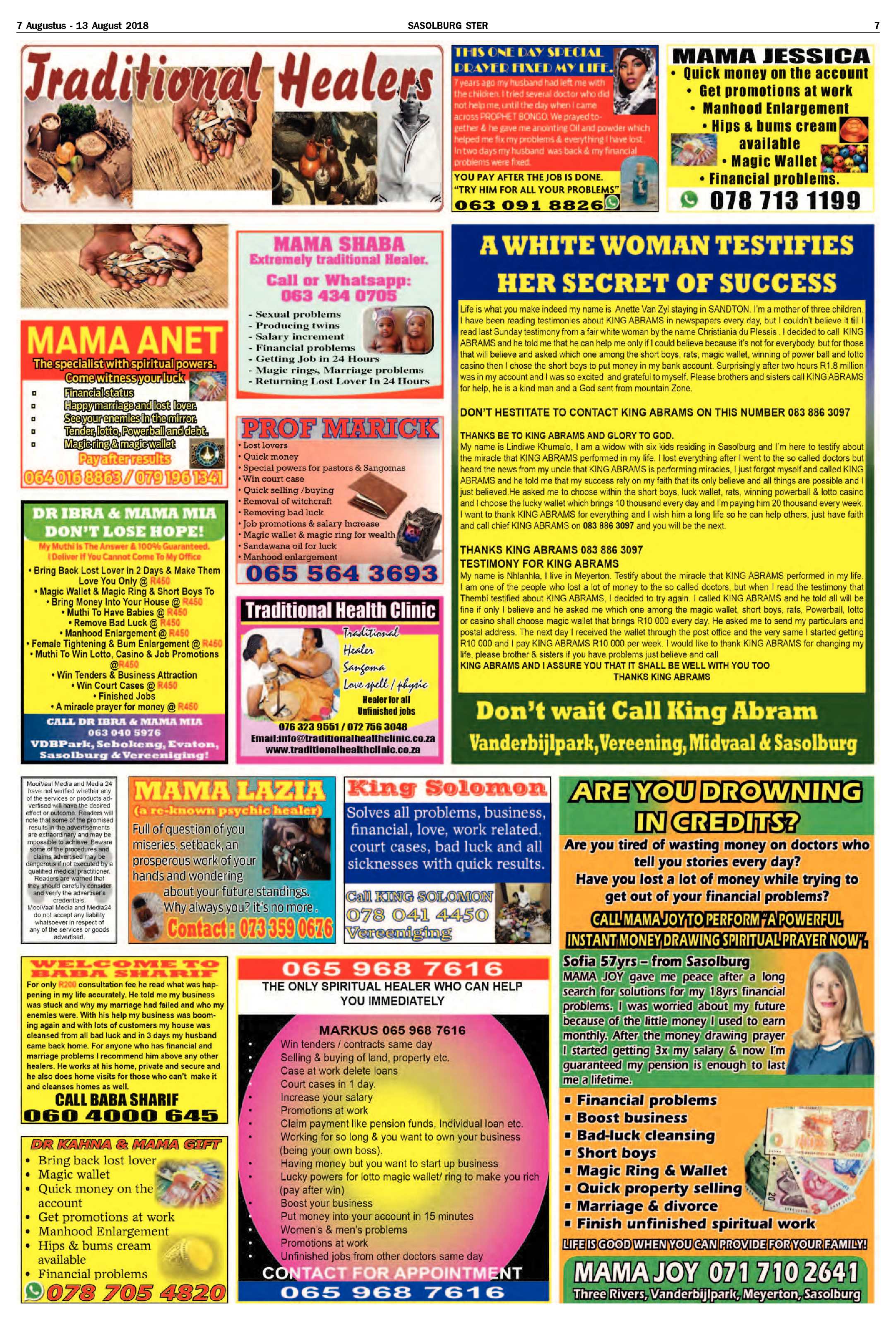 Sasolburg Ster 7 – 13 Augustus 2018 page 7