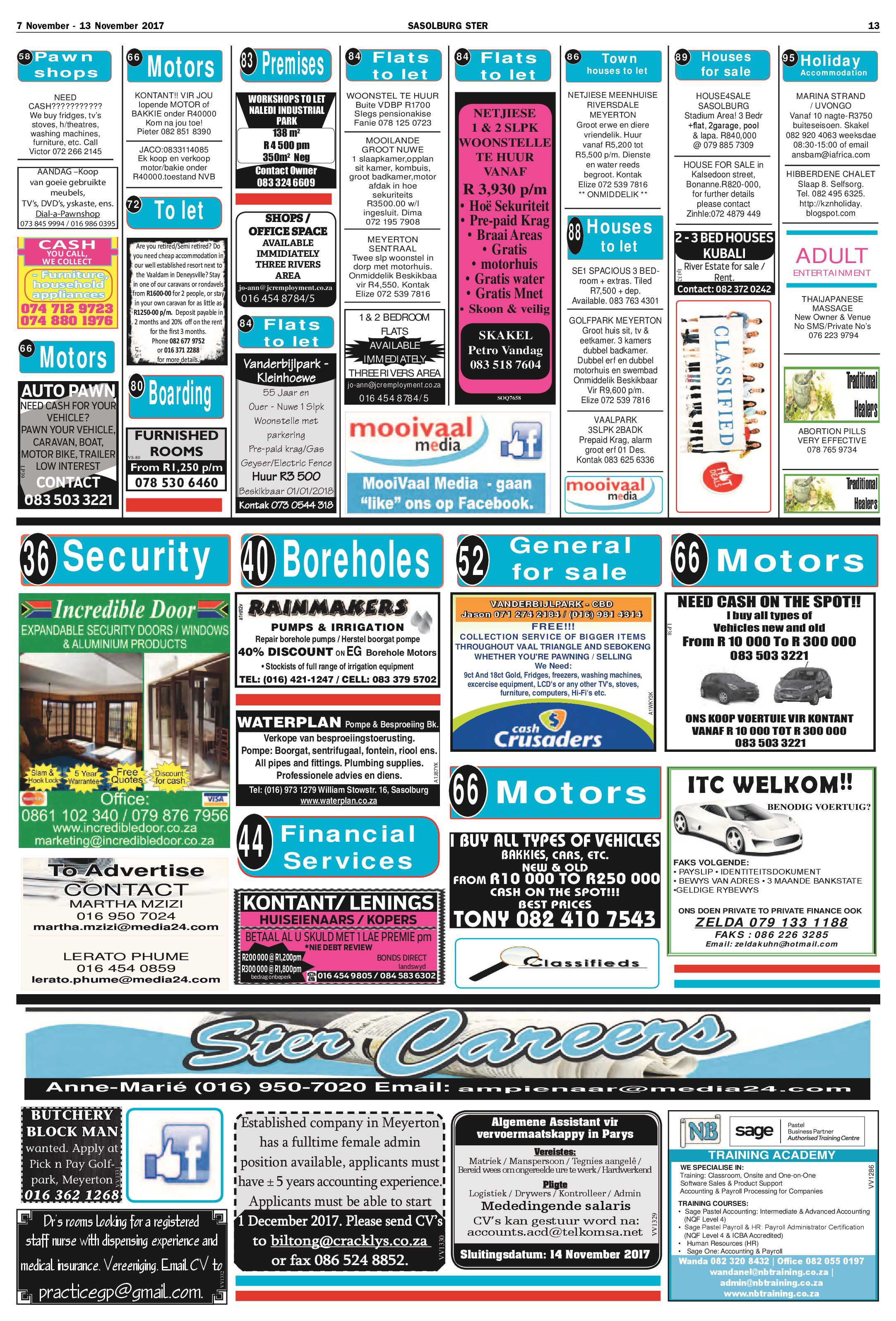 Sasolburg Ster 7 – 13 November 2017 page 13