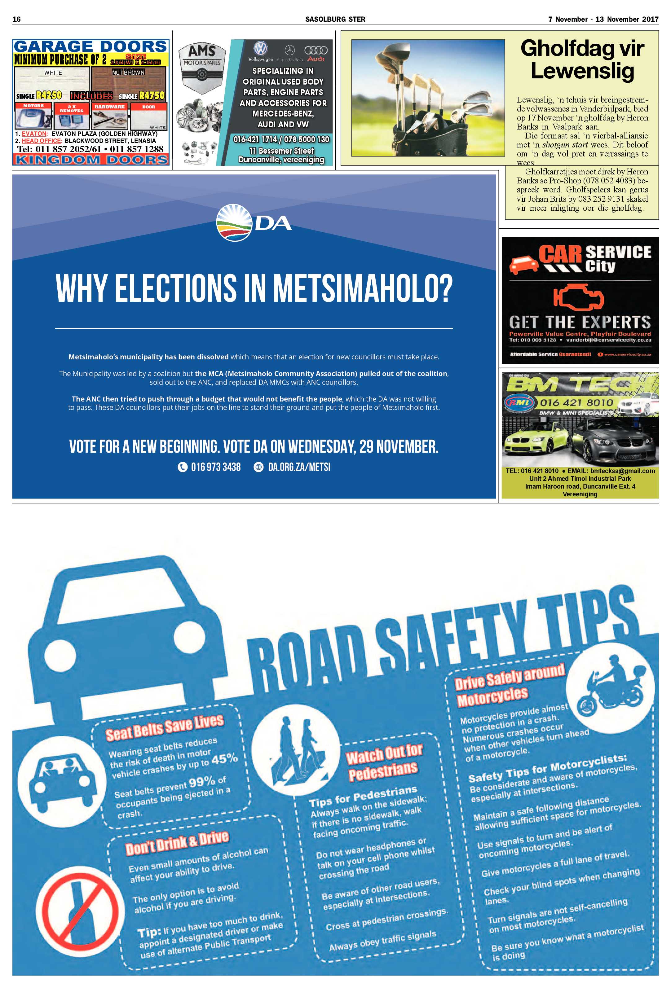 Sasolburg Ster 7 – 13 November 2017 page 16