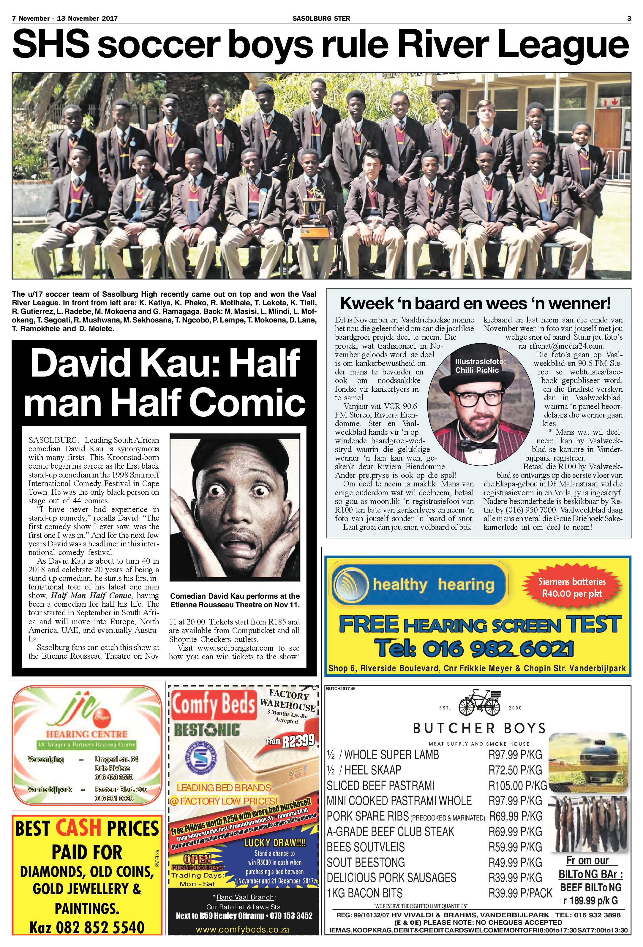 Sasolburg Ster 7 – 13 November 2017 page 3