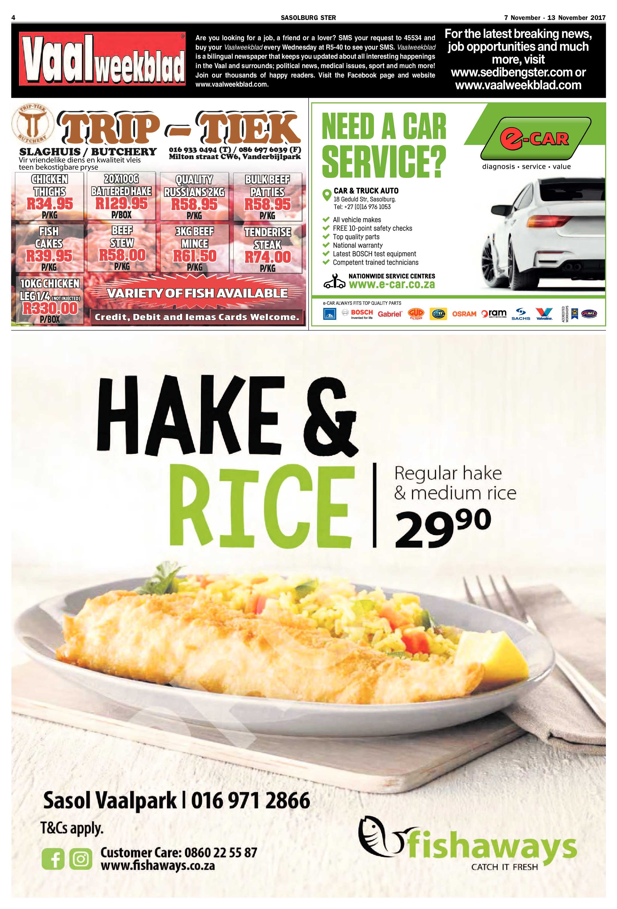 Sasolburg Ster 7 – 13 November 2017 page 4