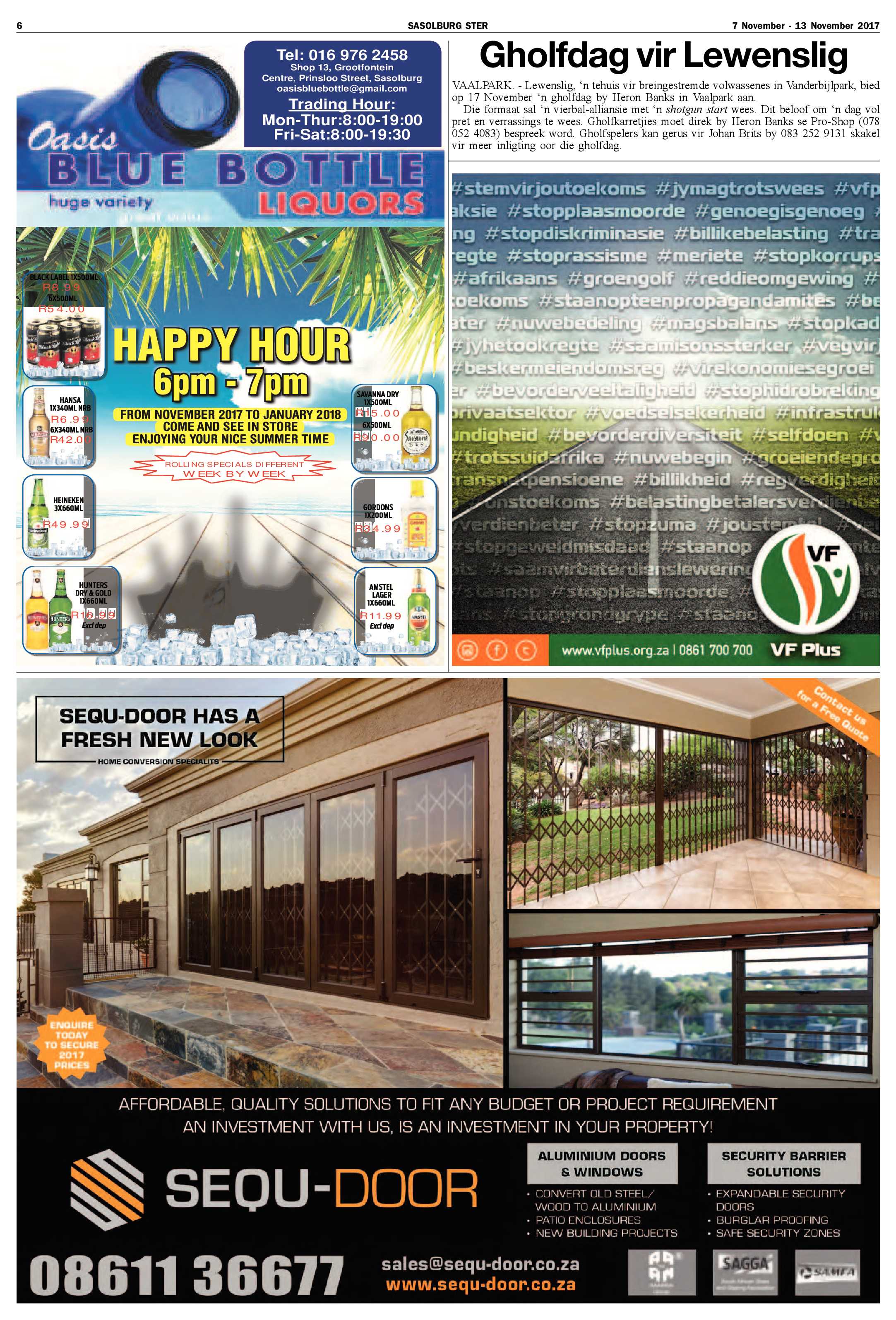 Sasolburg Ster 7 – 13 November 2017 page 6
