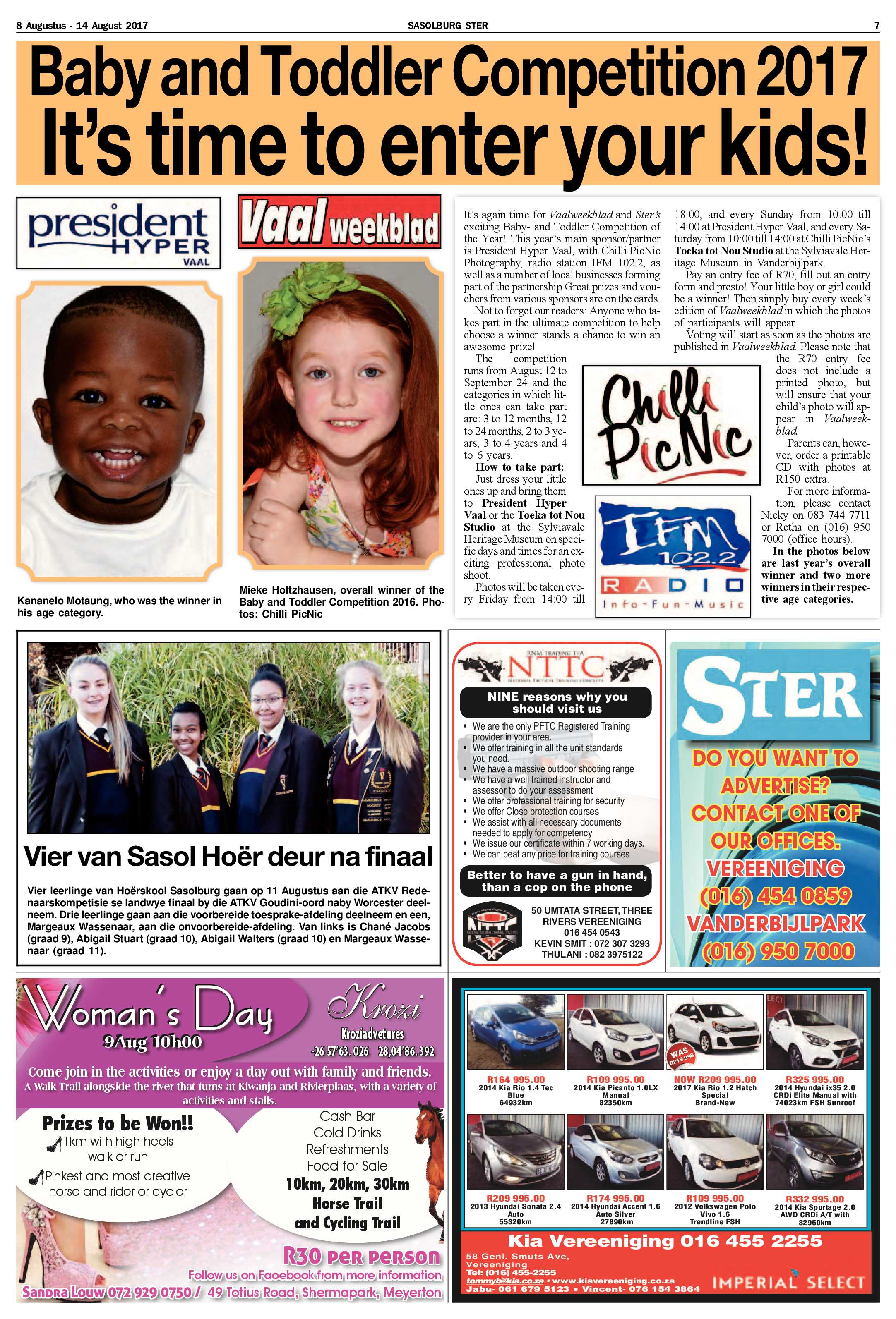 Sasolburg Ster 8 – 14 Augustus 2017 page 7