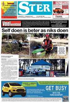 Sasolburg Ster 8 – 14 Augustus 2017