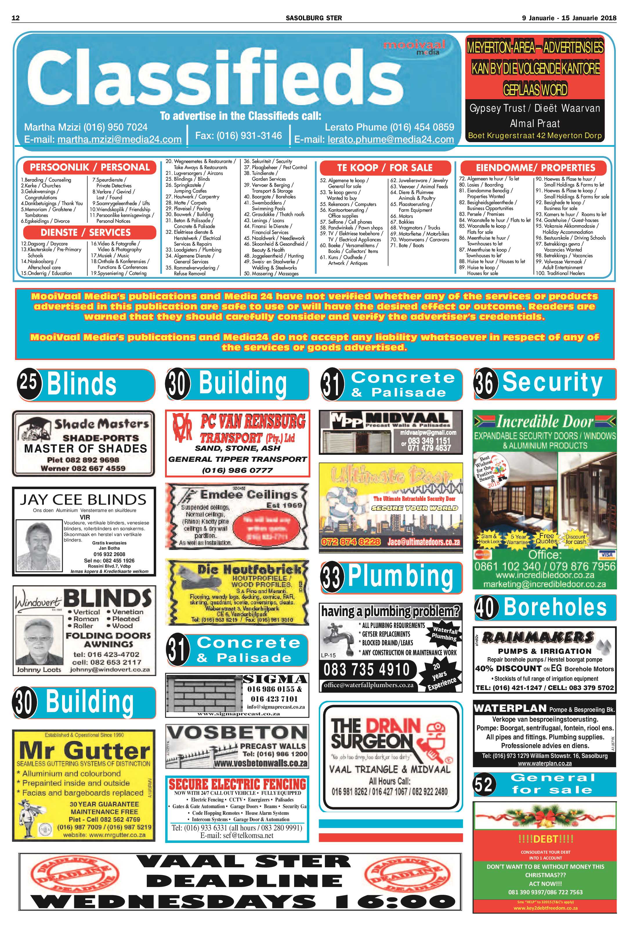 Sasolburg Ster 9 – 15 Januarie 2018 page 12