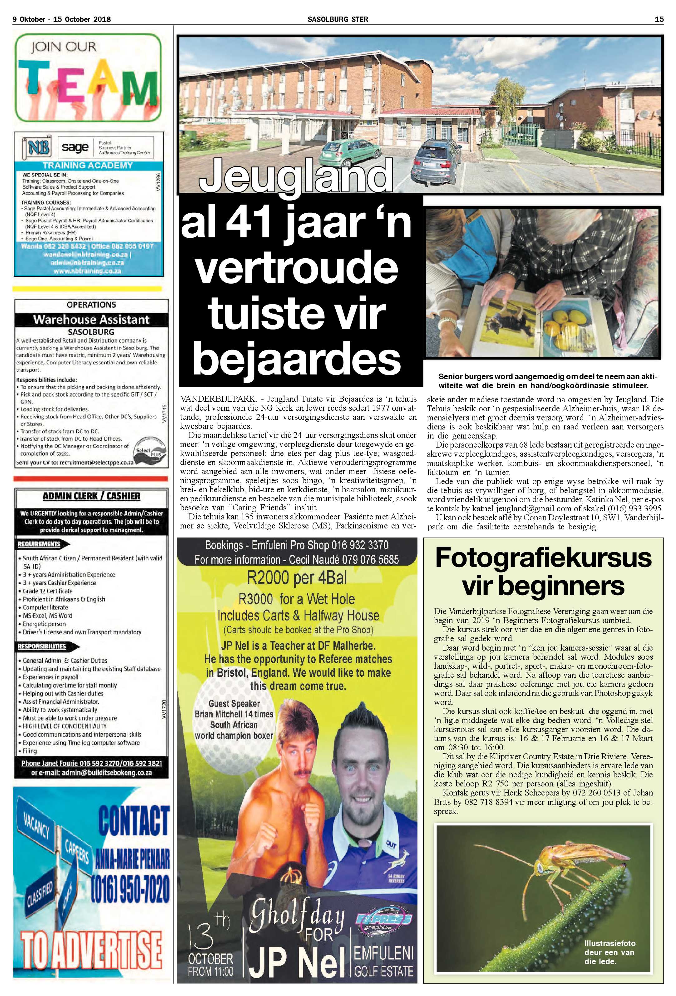 Sasolburg Ster 9 – 15 Oktober 2018 page 15