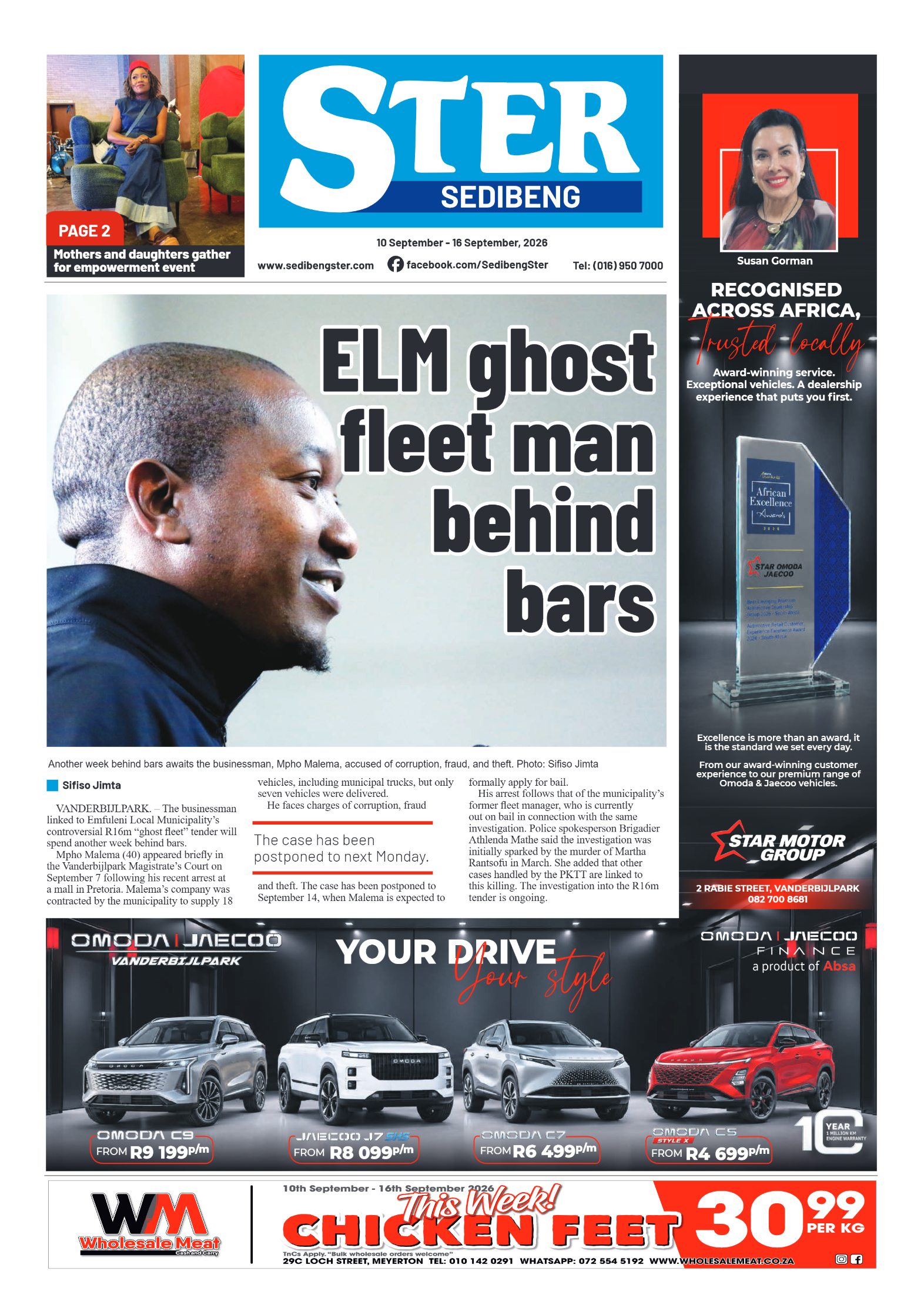 Sedibeng Ster – 10 September 2026 page 1