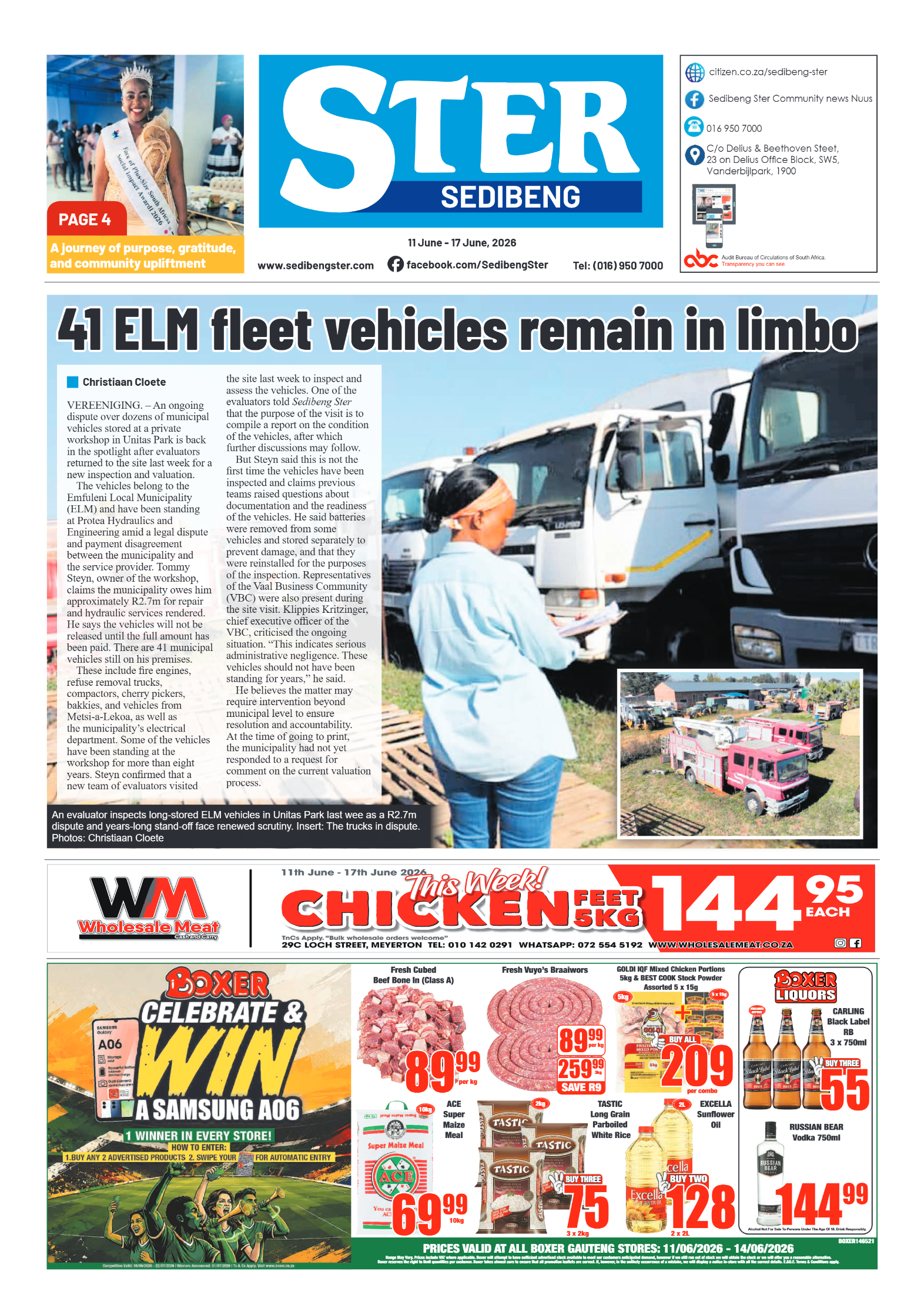 Sedibeng Ster – 11 June 2026 page 1