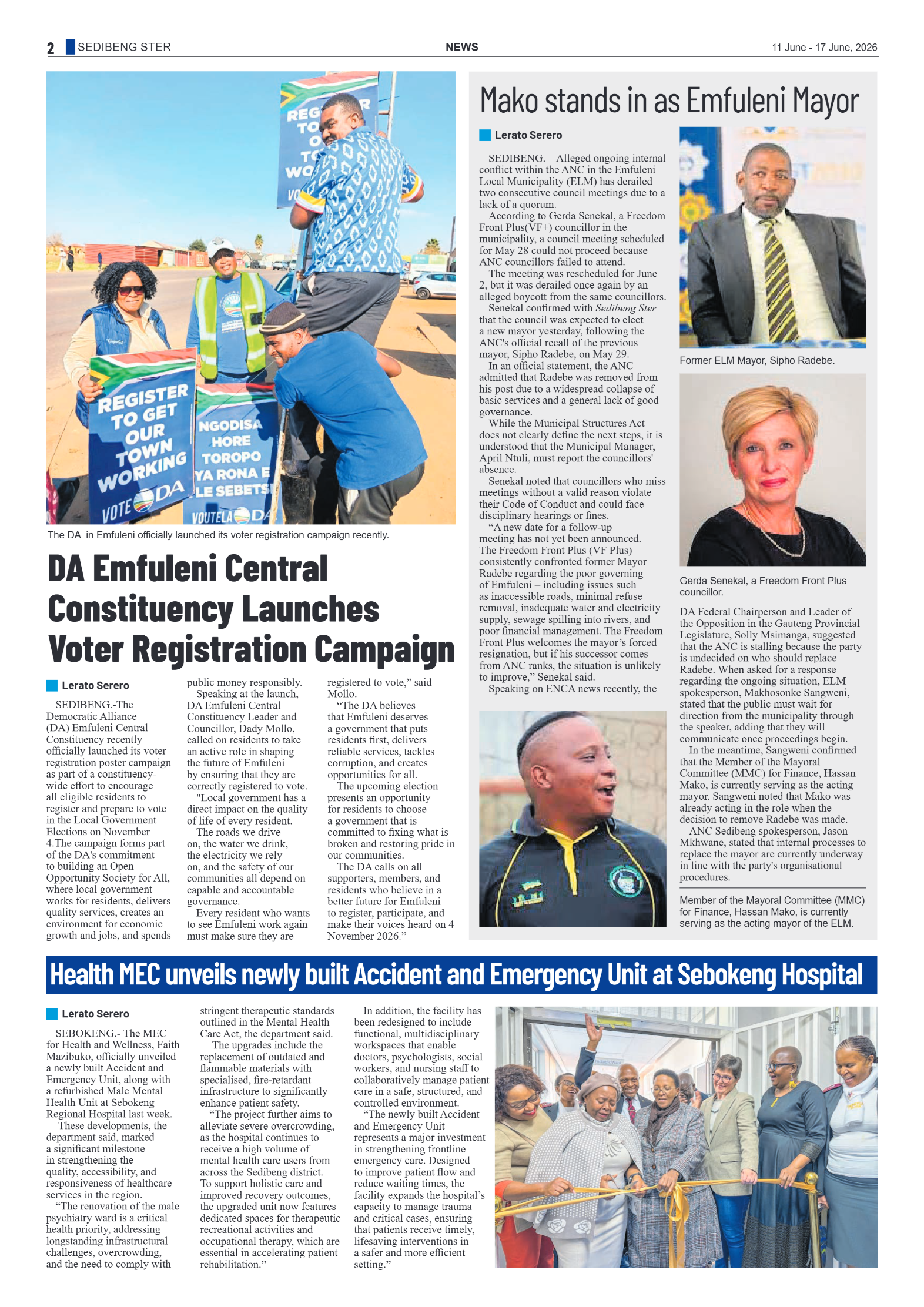Sedibeng Ster – 11 June 2026 page 2