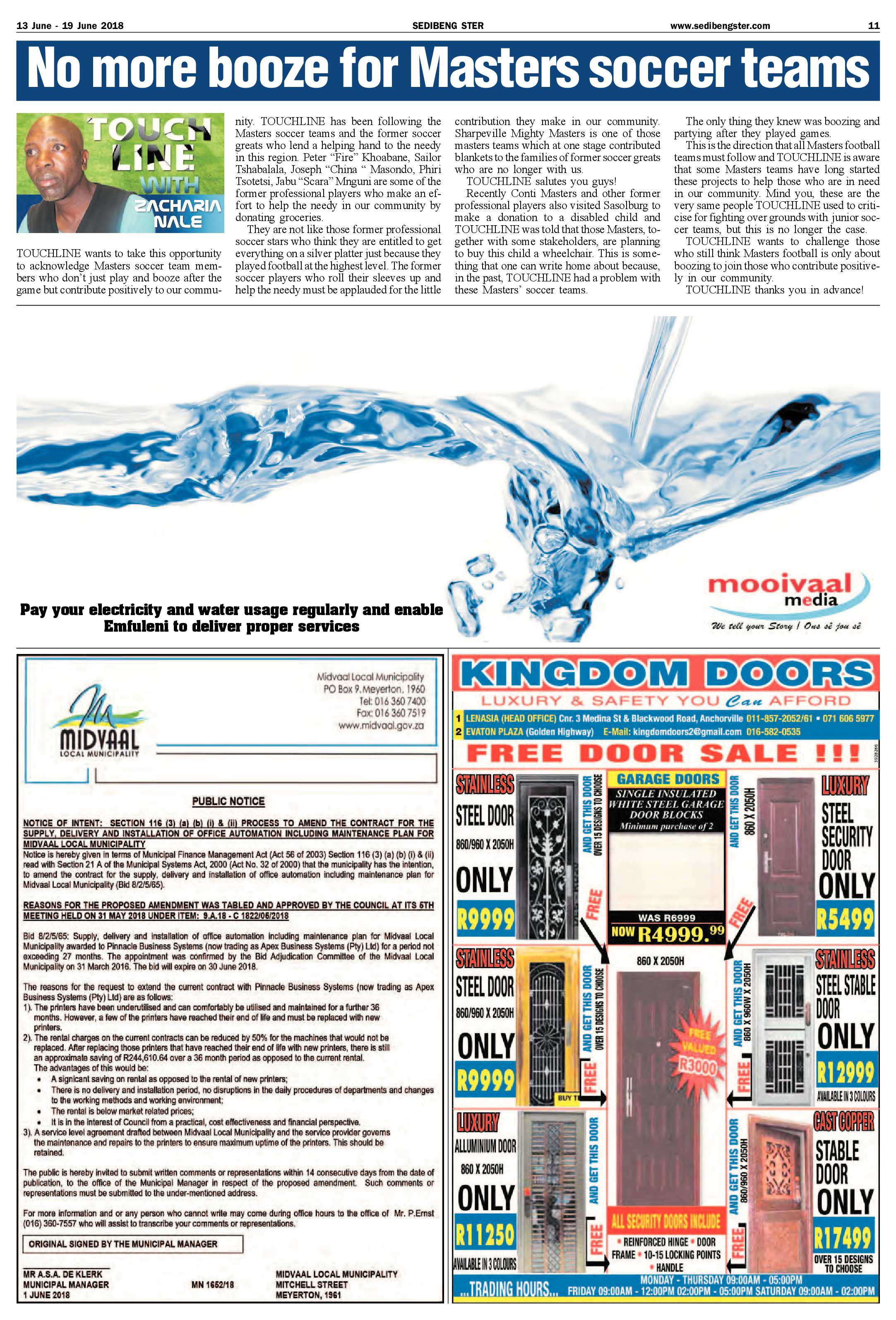 Sedibeng Ster 13 – 18 June 2018 page 11