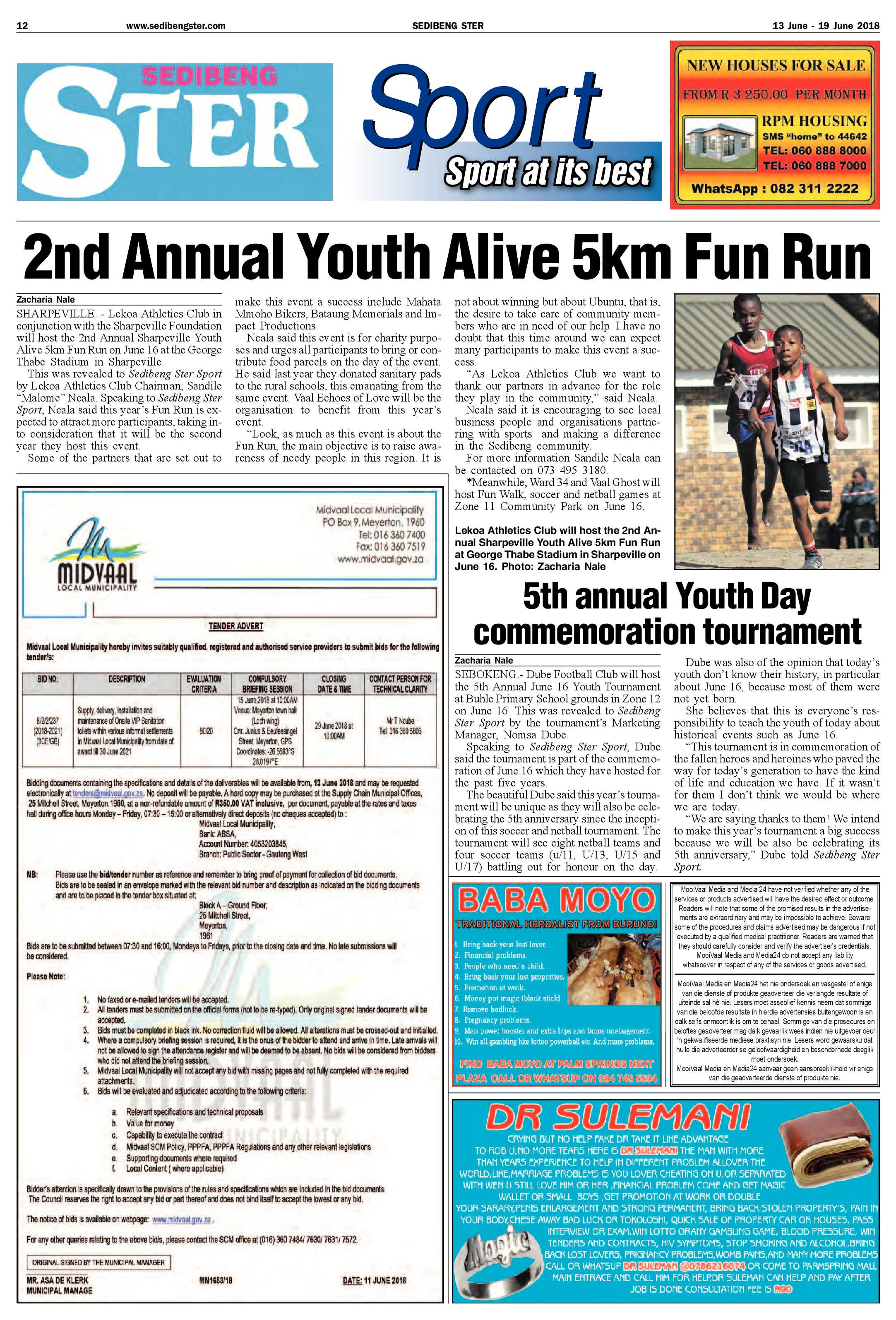 Sedibeng Ster 13 – 18 June 2018 page 12