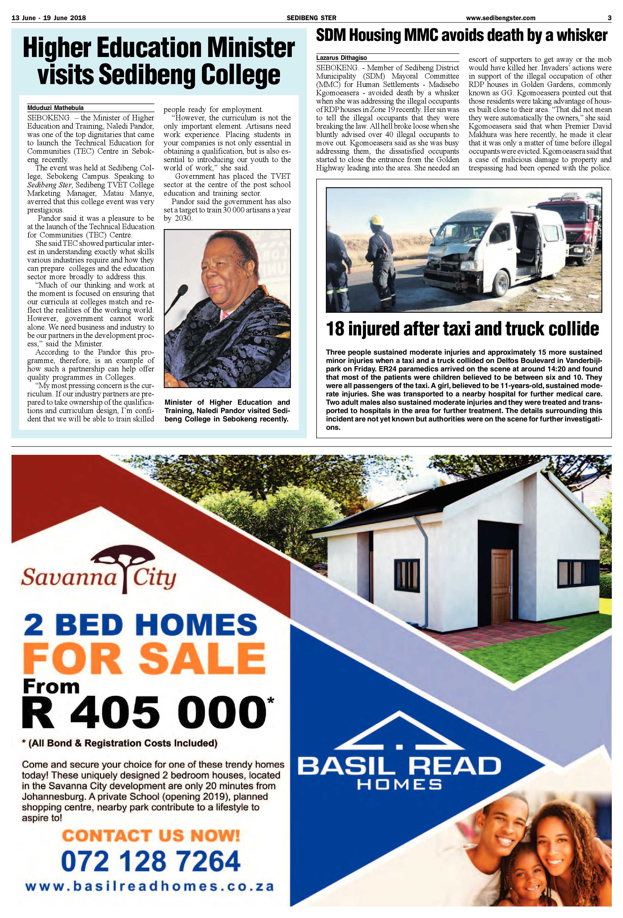 Sedibeng Ster 13 – 18 June 2018 page 3