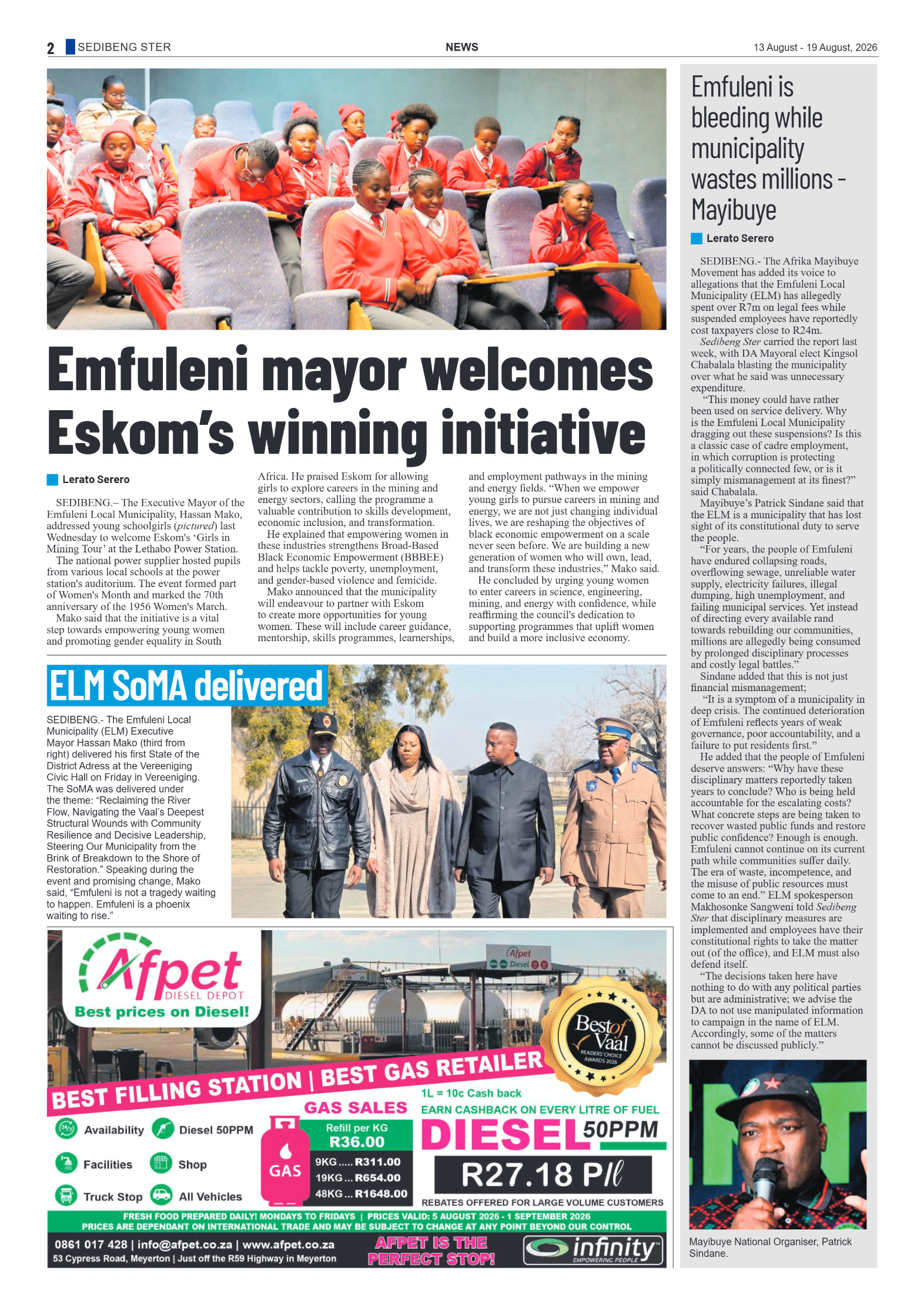 Sedibeng Ster – 13 August 2026 page 2