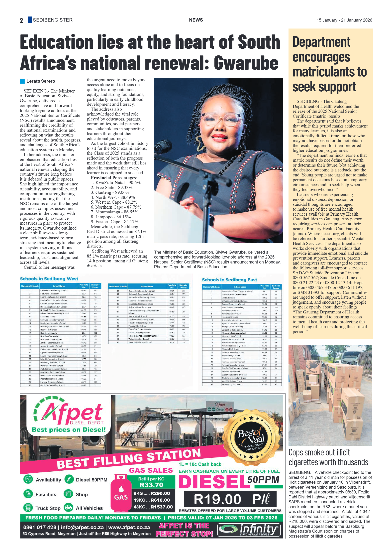 Sedibeng Ster – 15 January 2026 page 2