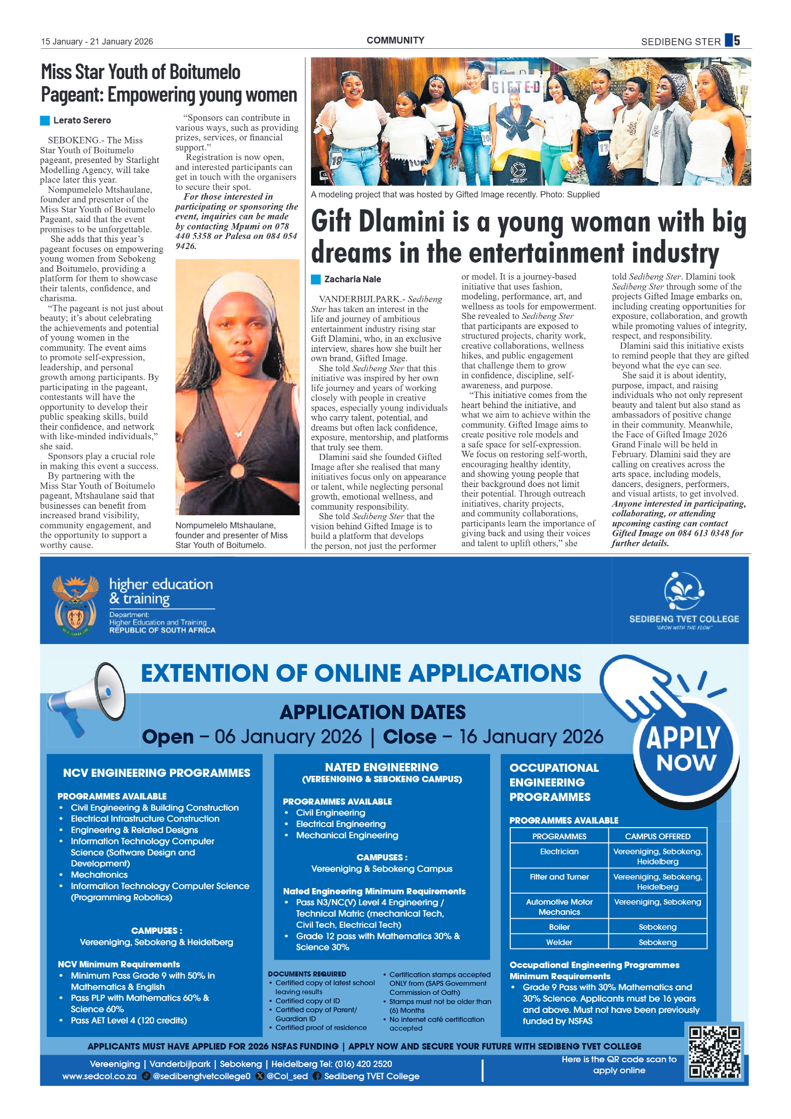 Sedibeng Ster – 15 January 2026 page 5